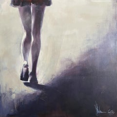 Bounders., Painting, Oil on Canvas