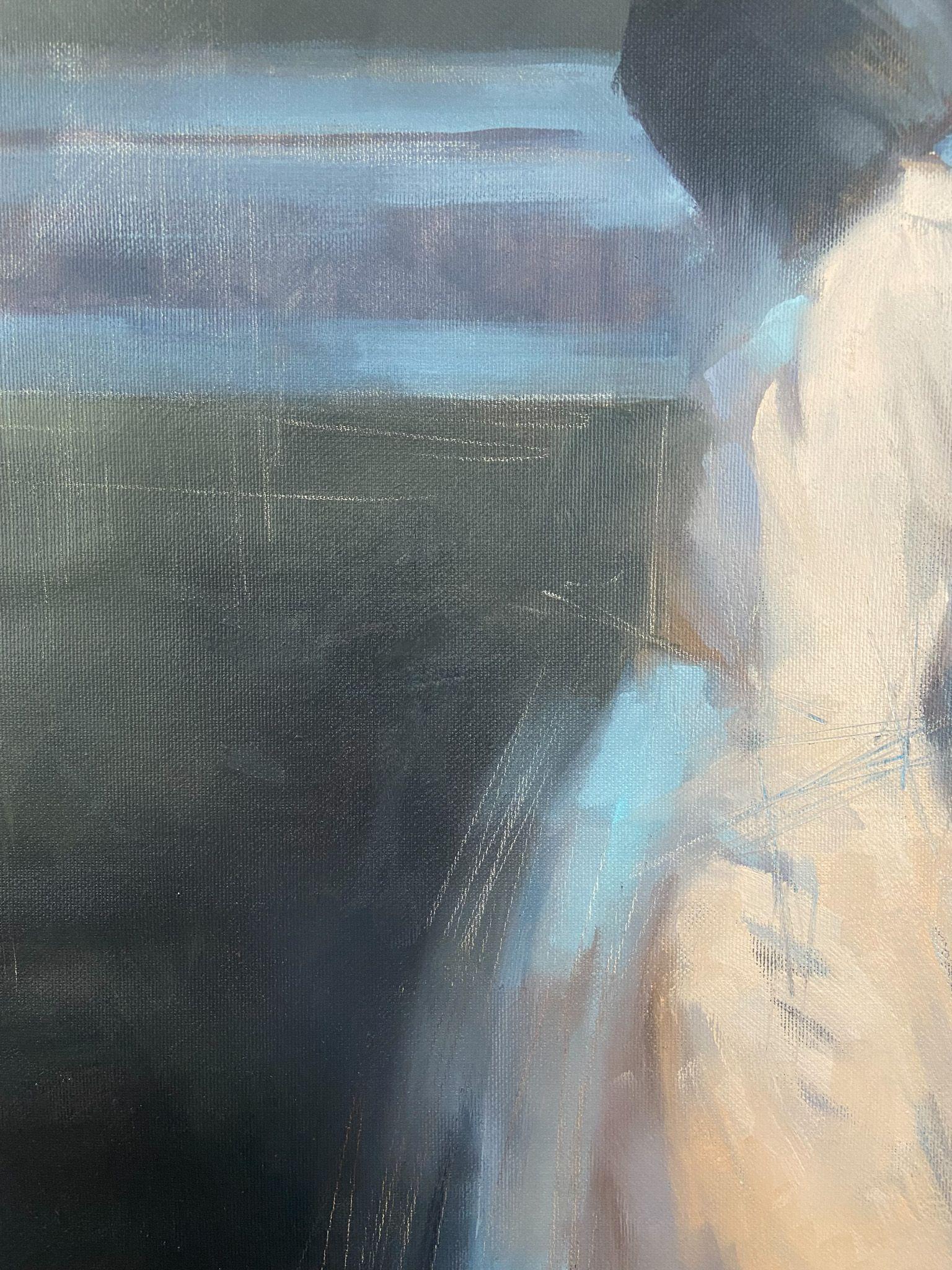 Etude #221. Color reflex., Painting, Oil on Canvas For Sale 4