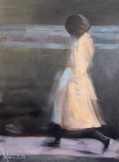 Etude #221. Color reflex., Painting, Oil on Canvas