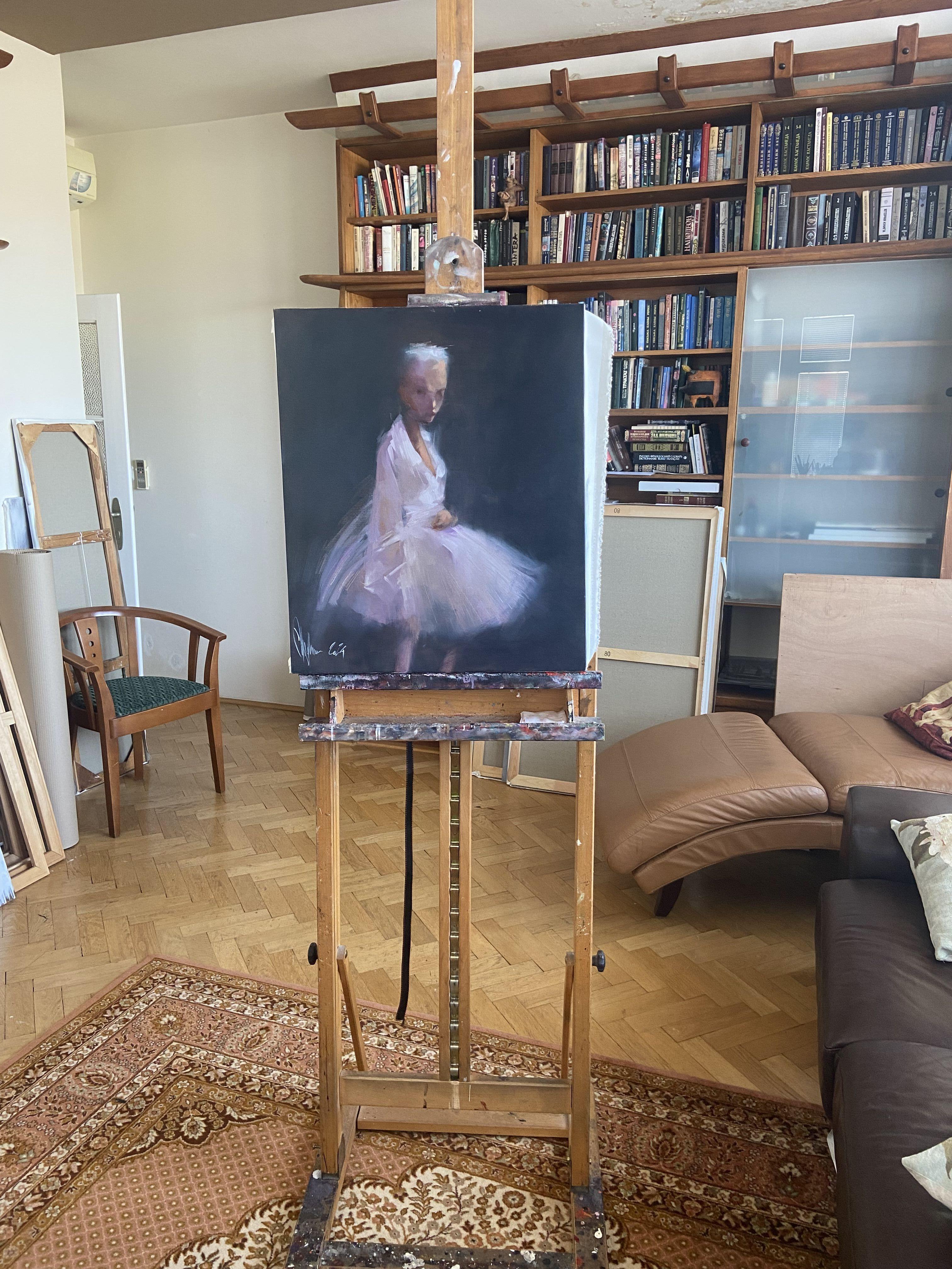 Etude #291. Ragazza di Marli, Pittura, Olio su tela - Painting Contemporaneo di Igor Shulman