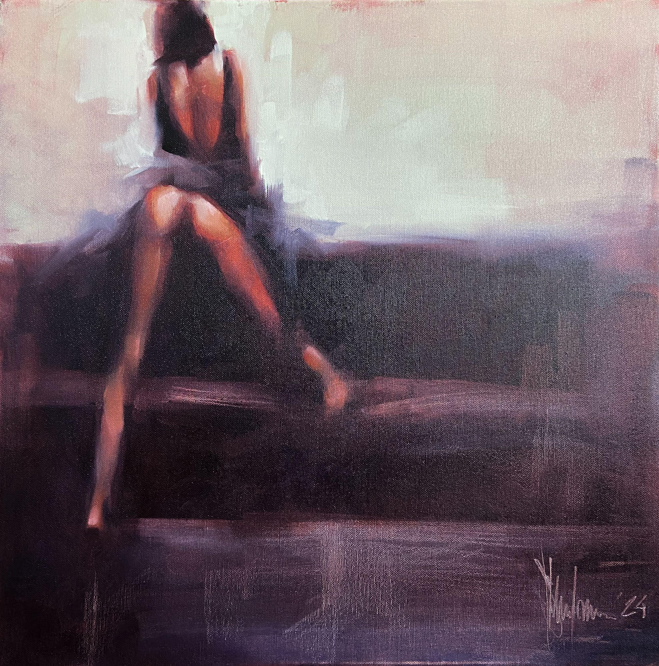 Etude #32, Gemälde, Öl auf Leinwand – Painting von Igor Shulman