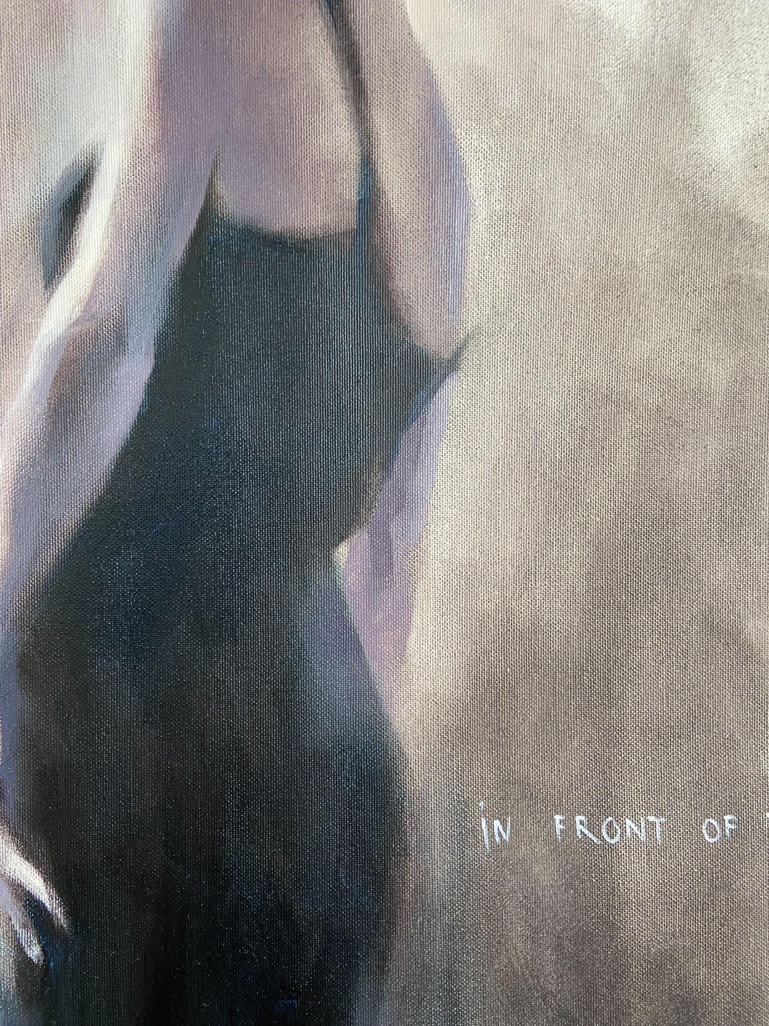 Etude n° 377. Devant un miroir, peinture, huile sur toile en vente 2