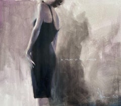 Etude No. 377. In front of a mirror., Painting, Oil on Canvas