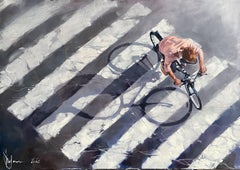 Evening etude., Painting, Oil on Canvas