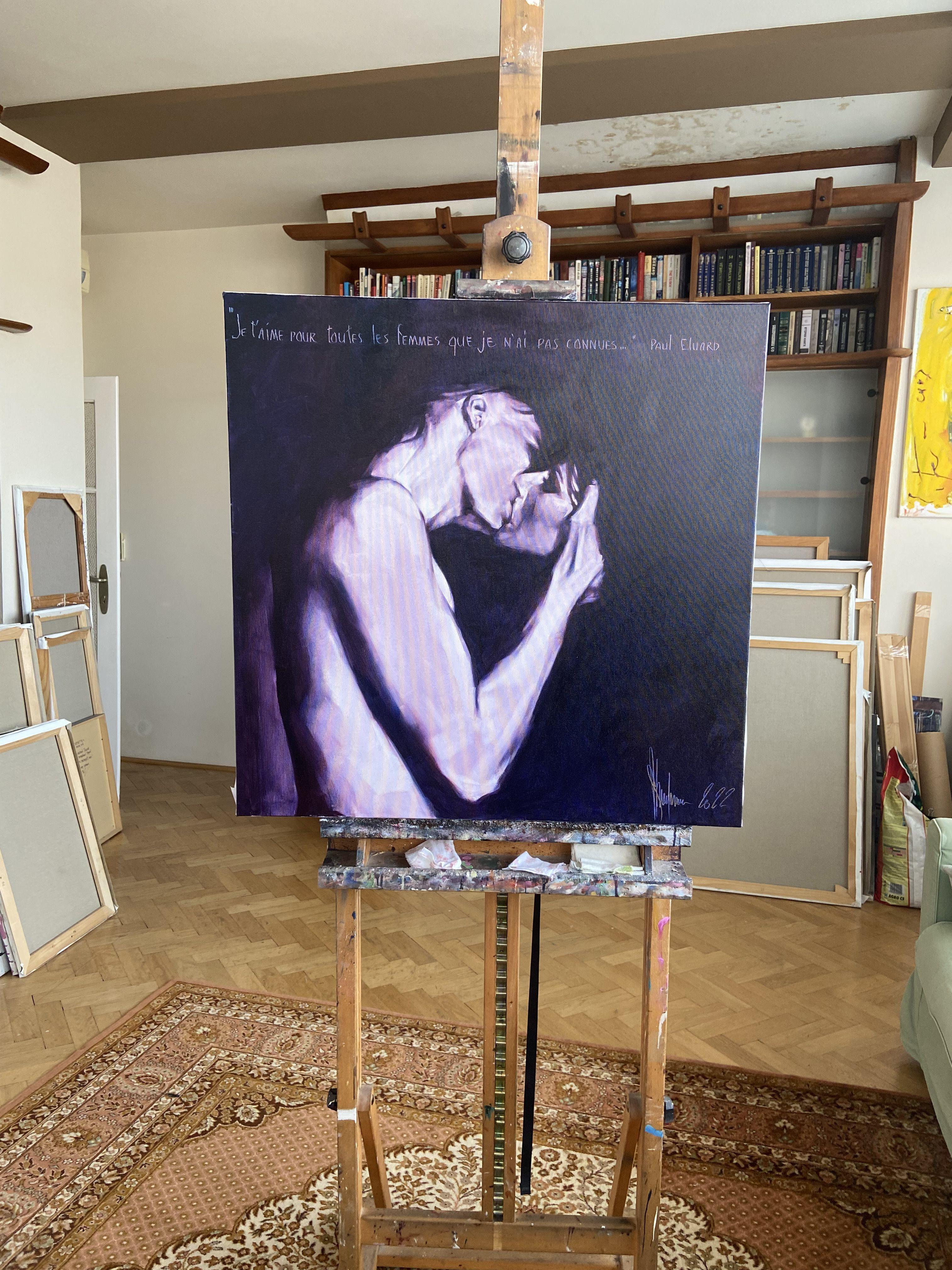 Ich liebe dich., Gemälde, Öl auf Leinwand (Zeitgenössisch), Painting, von Igor Shulman