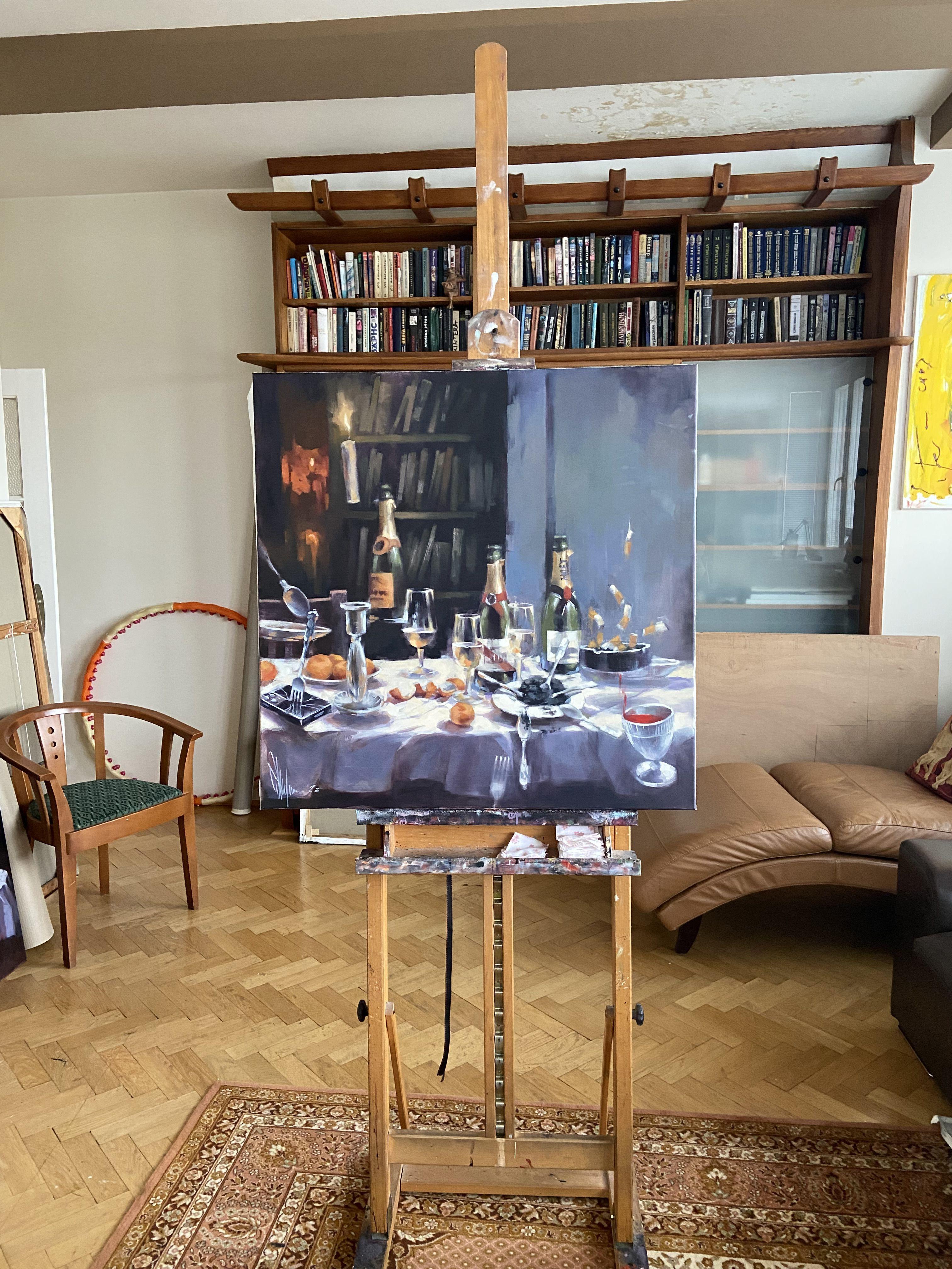 ItâEs a Strange Condition, Gemälde, Öl auf Leinwand (Zeitgenössisch), Painting, von Igor Shulman