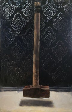 Justice., Painting, Oil on Canvas