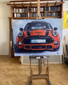 MINI people, Painting, Oil on Canvas