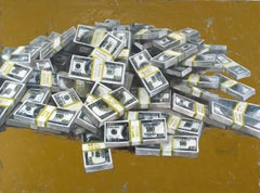 Money, money. money..., Painting, Oil on Canvas