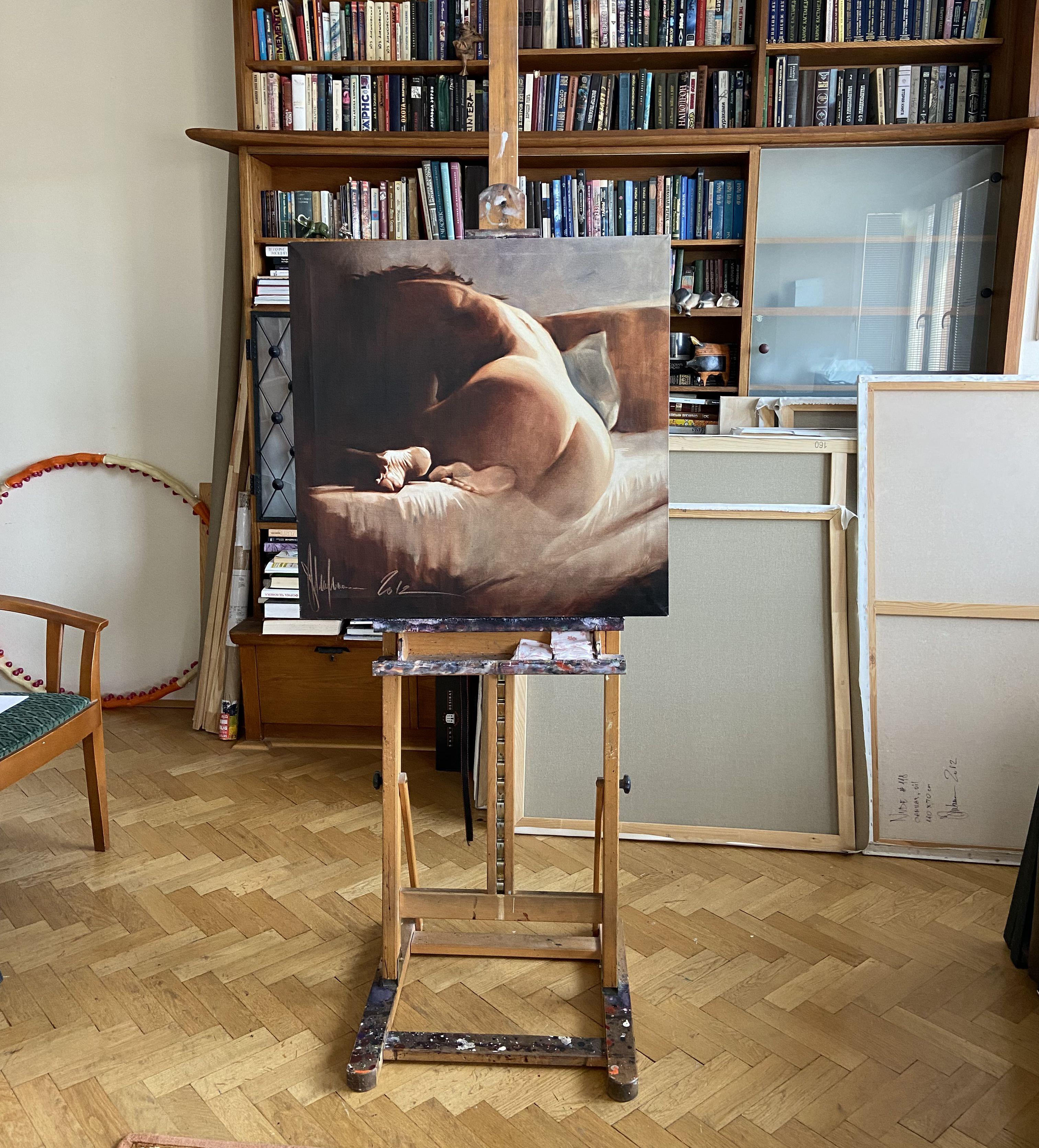 rayo matutino, Pintura, Óleo sobre lienzo - Painting Contemporáneo de Igor Shulman