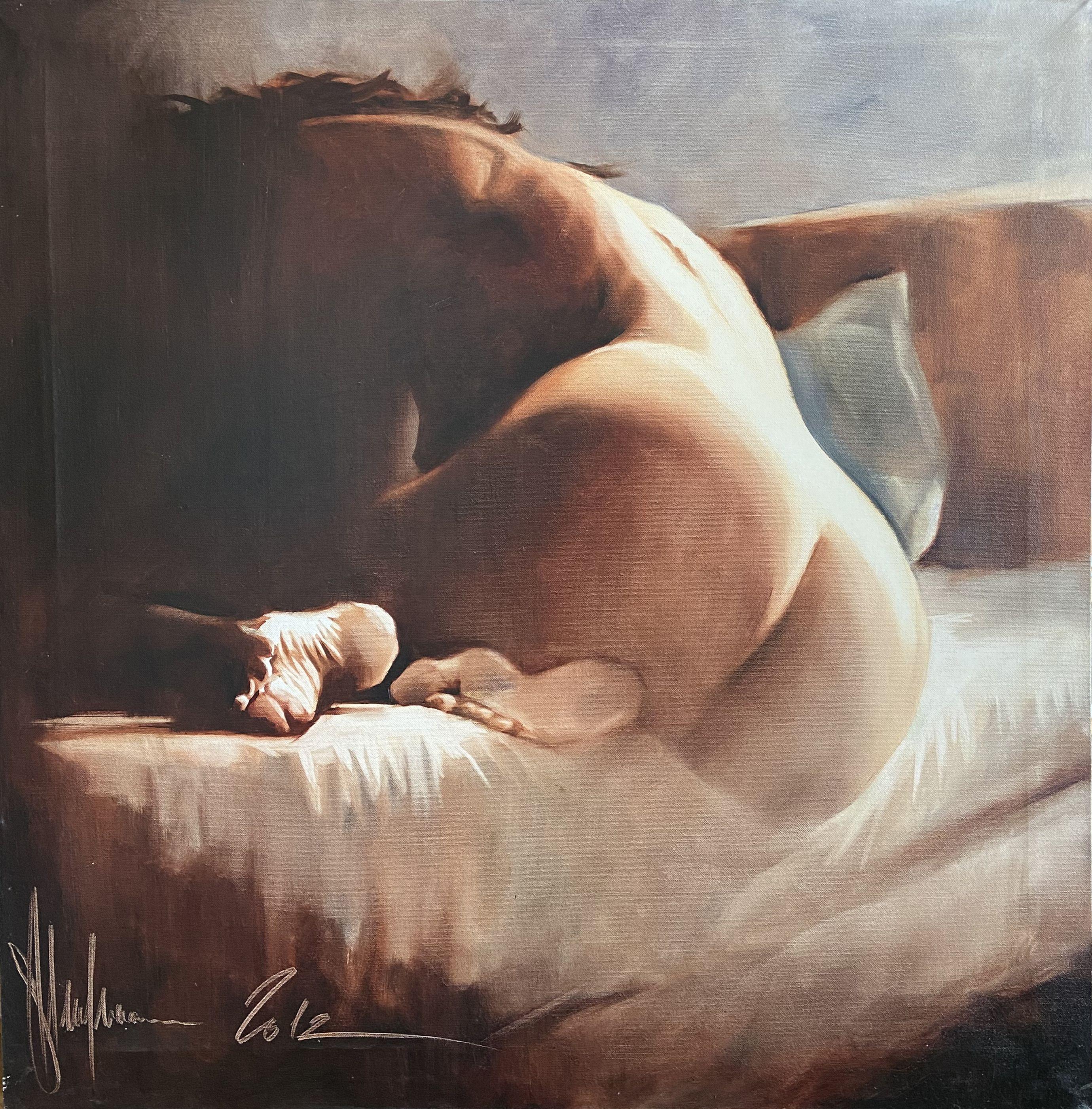 rayo matutino, Pintura, Óleo sobre lienzo - Painting de Igor Shulman