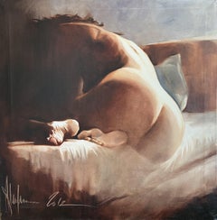 morning ray, Painting, Oil on Canvas