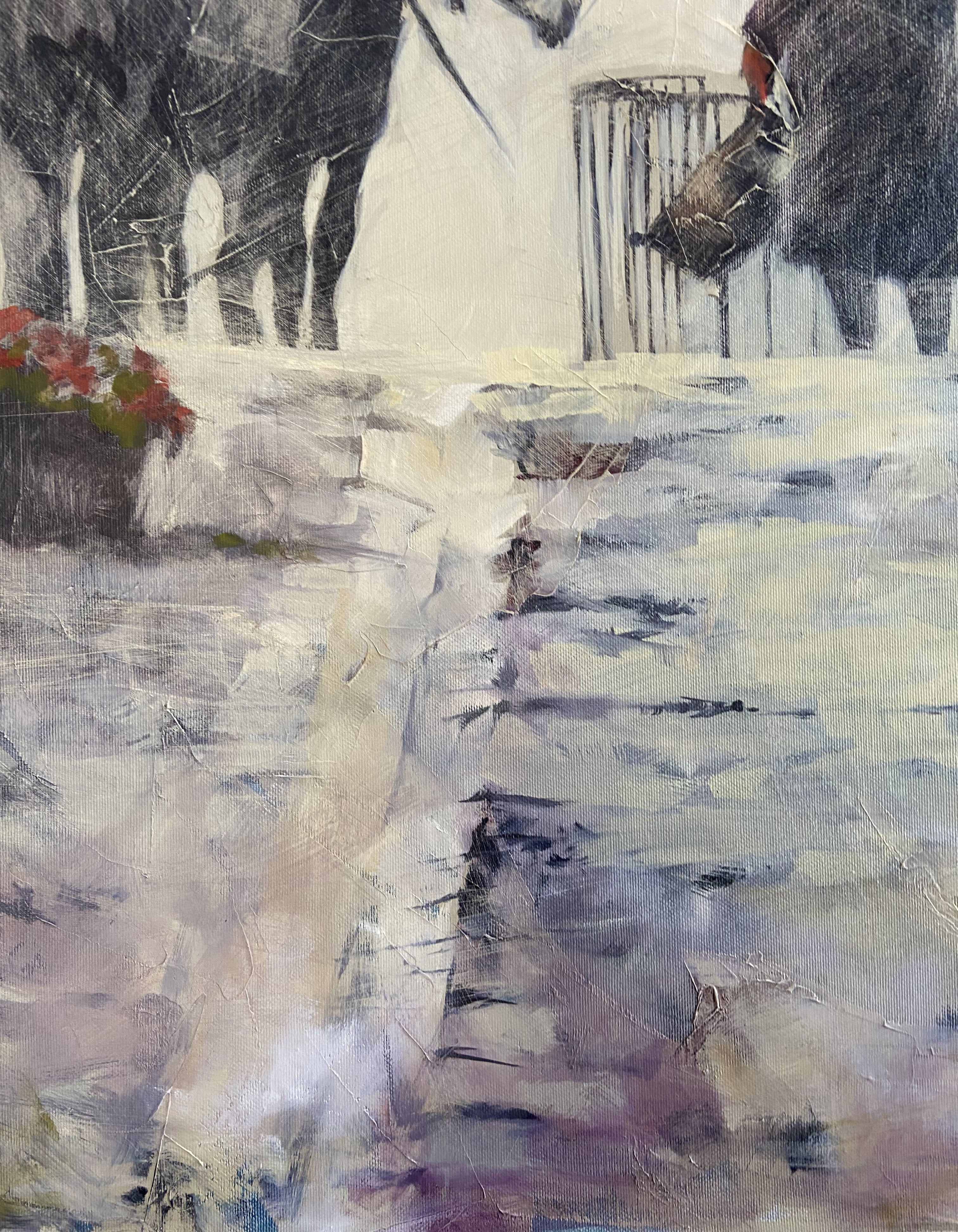?orsi?a. Winter. Remasterización, Pintura, Óleo sobre lienzo en venta 1