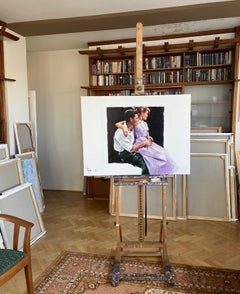 Parents III., Painting, Oil on Canvas