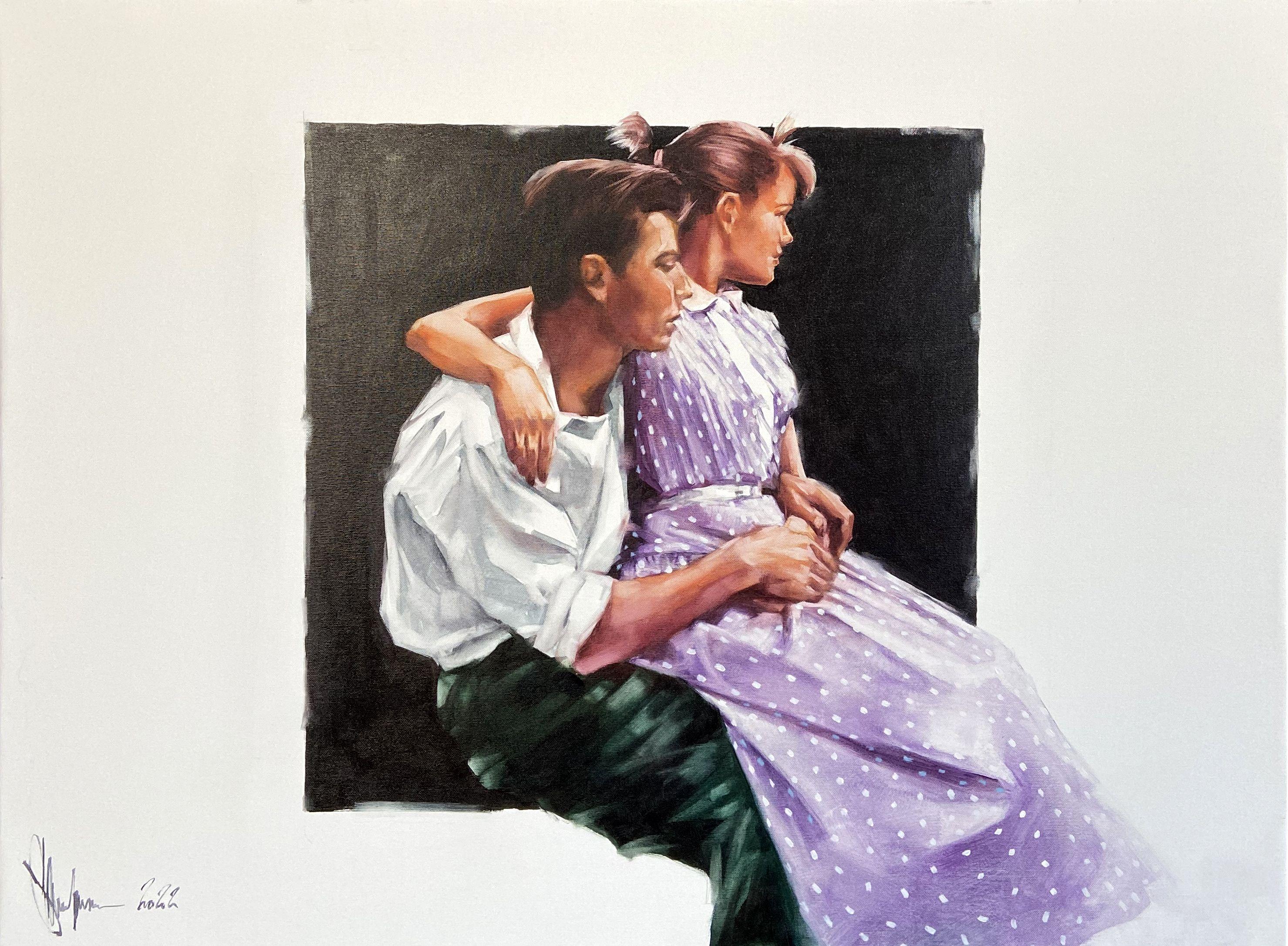 Parents III., Painting, Oil on Canvas