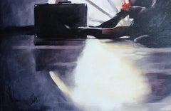 Parting., Painting, Oil on Canvas