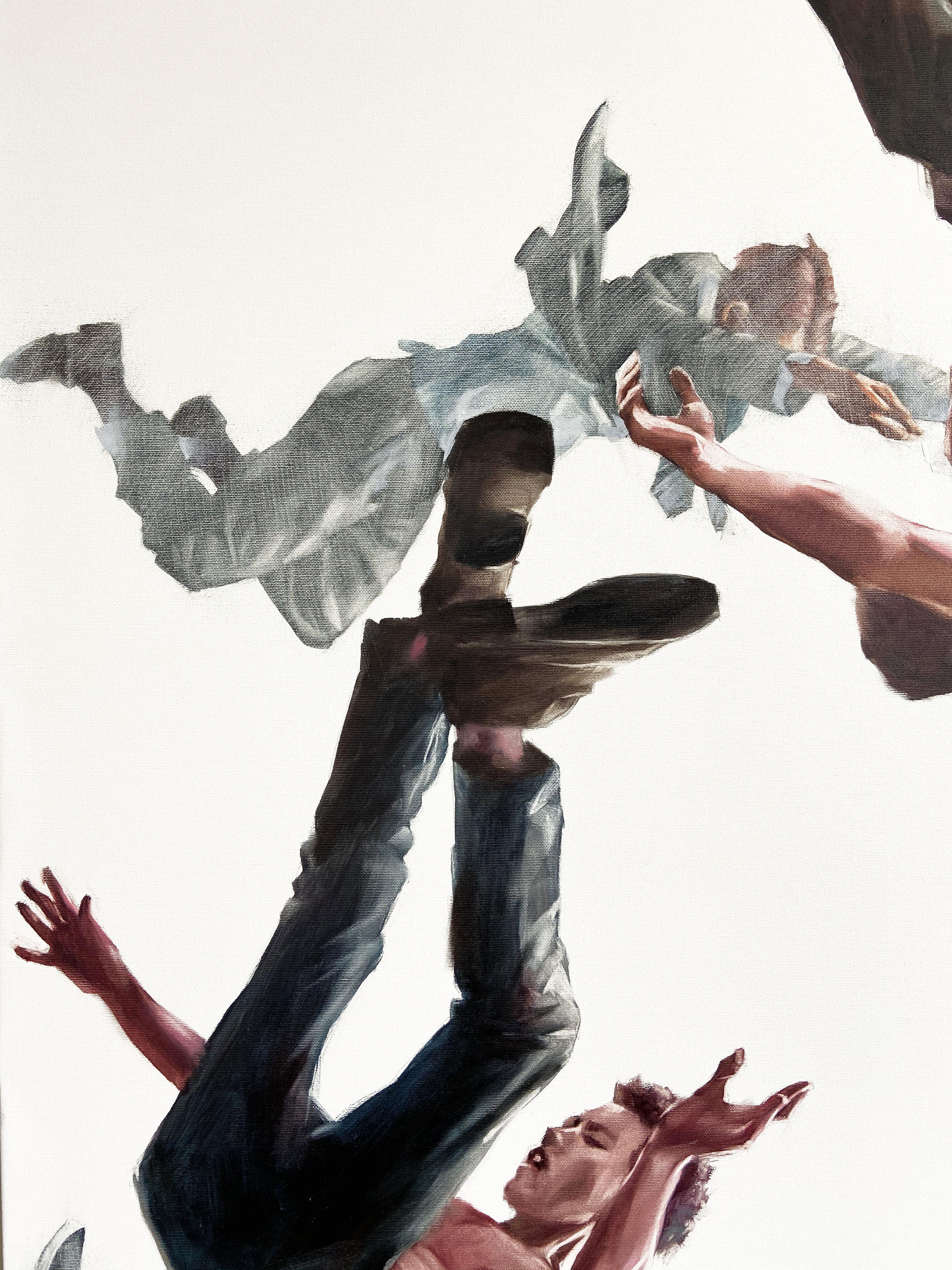 Project Gravity.#16., Painting, Oil on Canvas For Sale 1