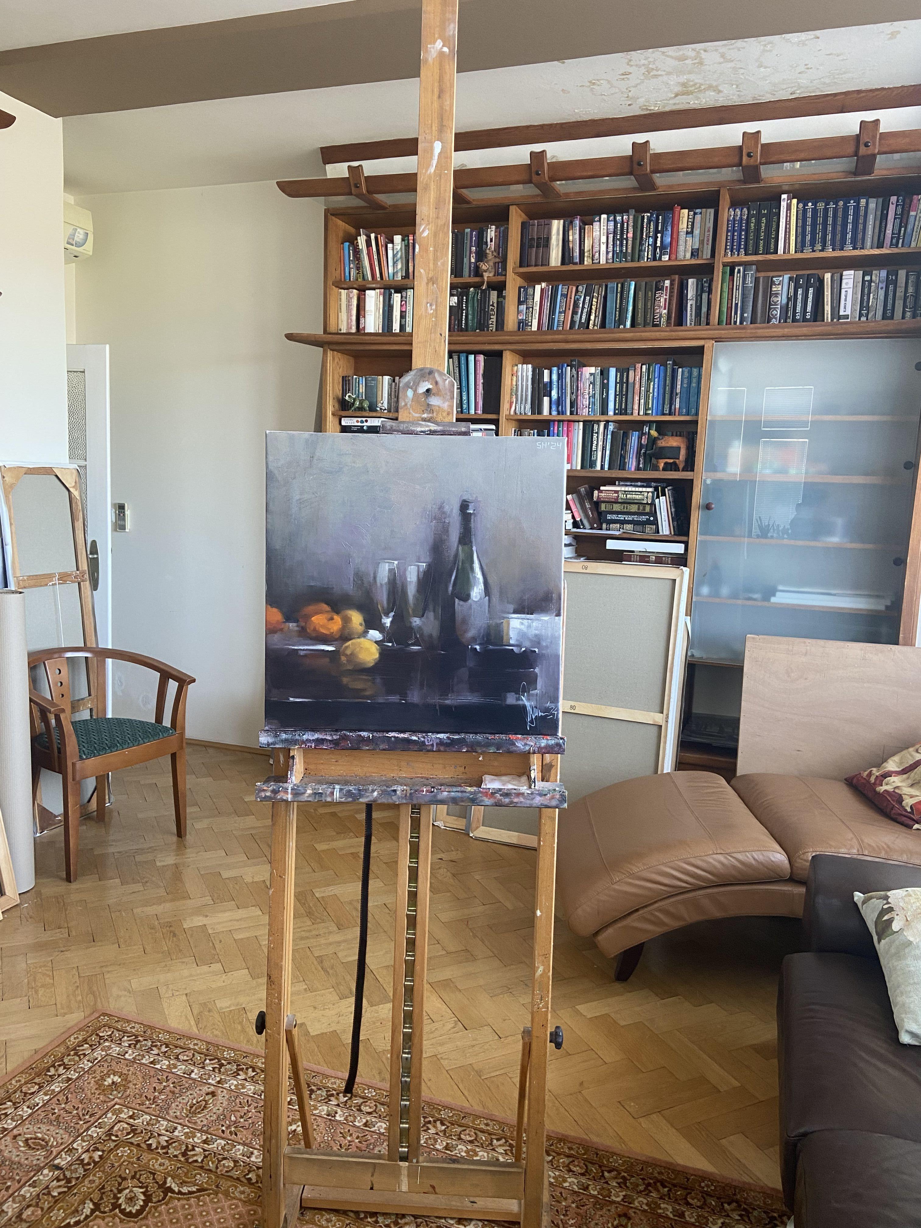 Nature morte n°24. Peinture, huile sur toile - Contemporain Painting par Igor Shulman