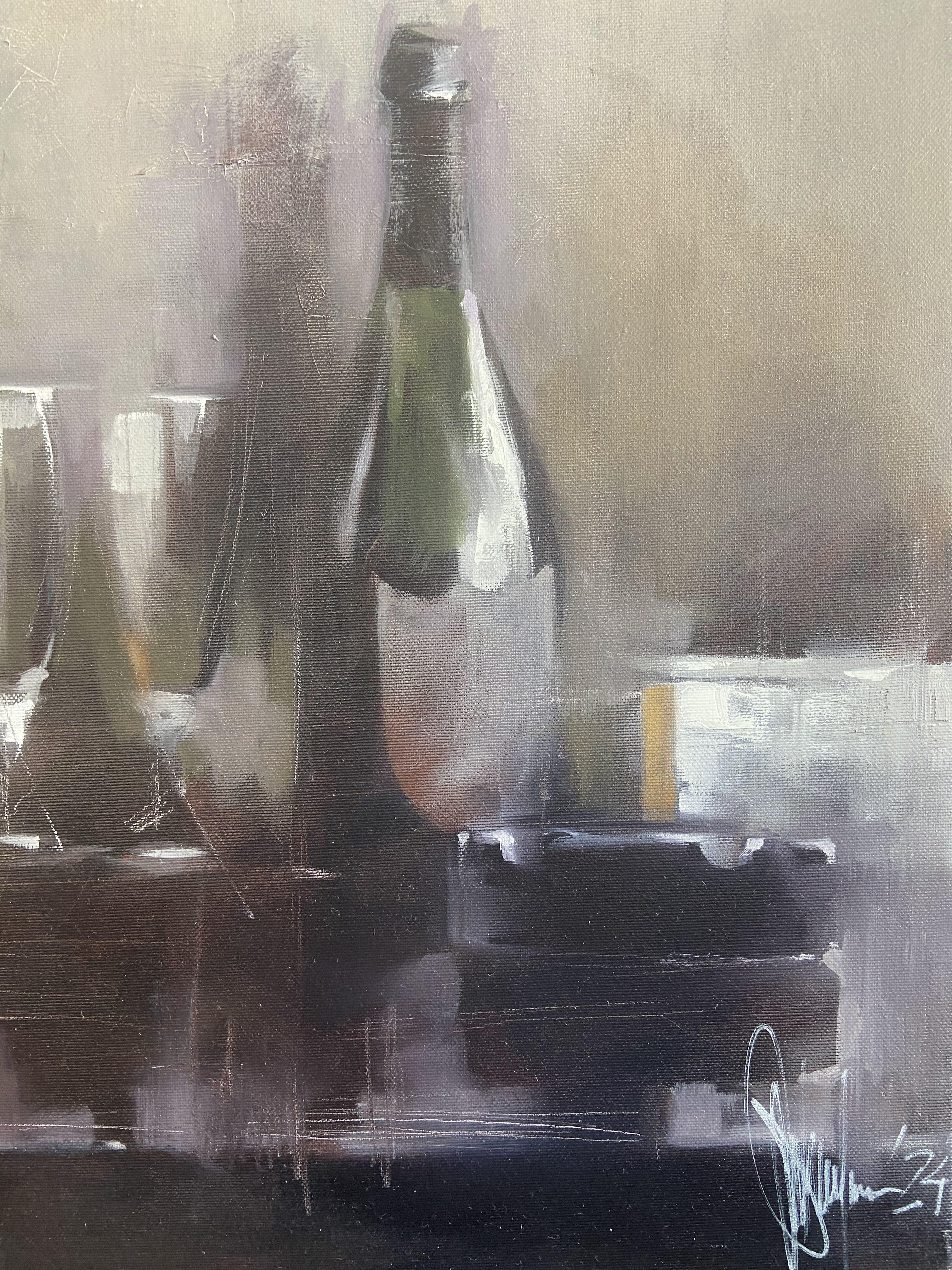 Nature morte n°24. Peinture, huile sur toile en vente 1