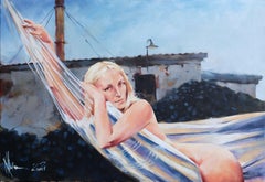 Stokers wife., Painting, Oil on Canvas