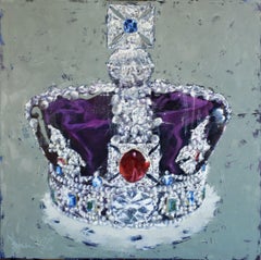 Symbol of England., Painting, Oil on Canvas