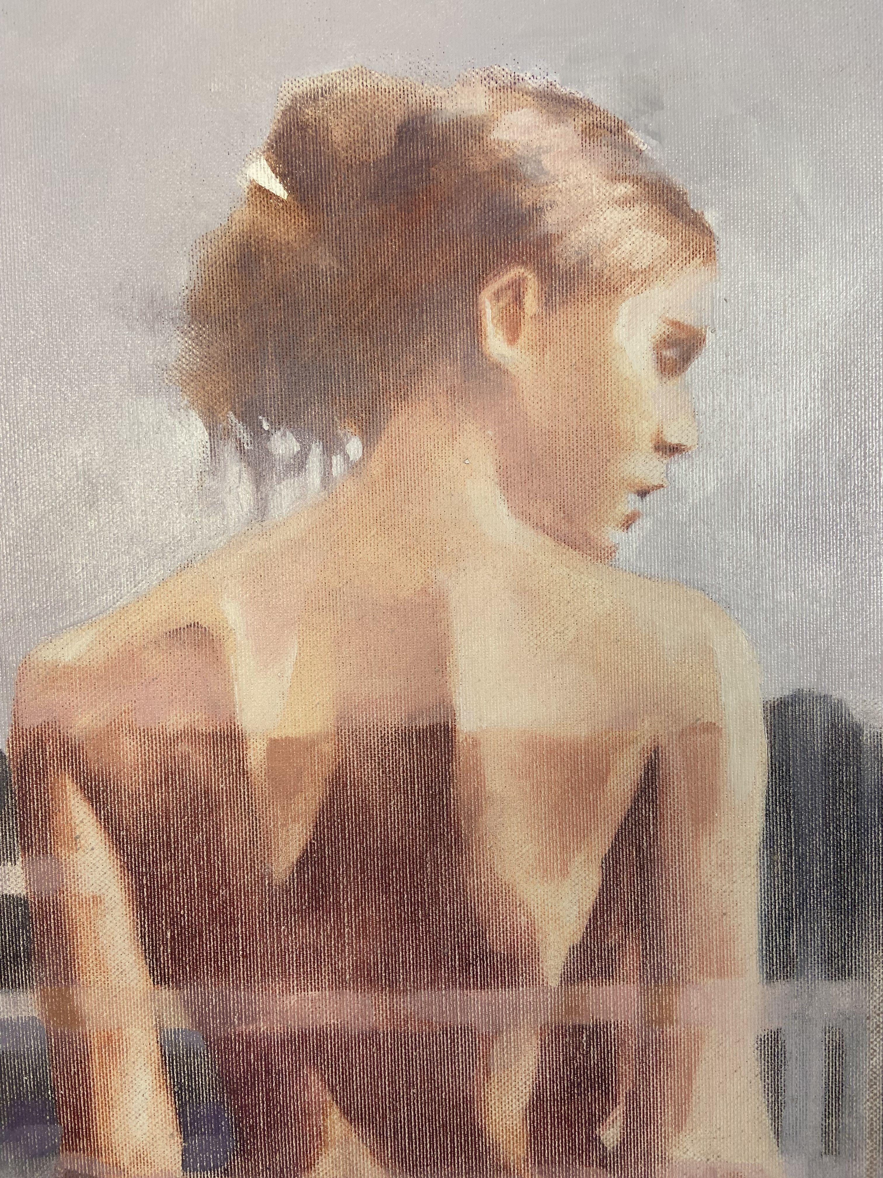 The Dreams of a Voyeur ?7, Painting, Oil on Canvas For Sale 1