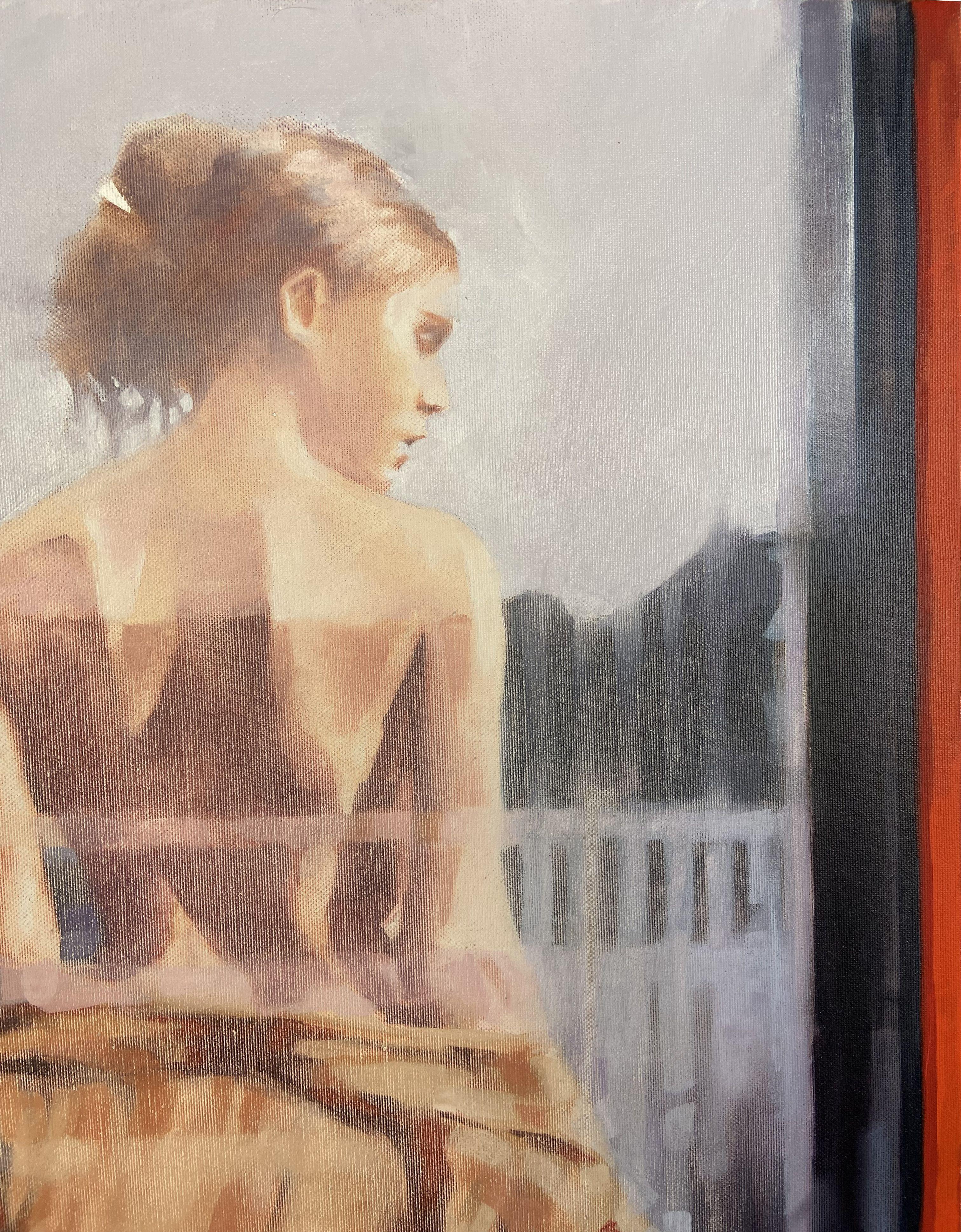 The Dreams of a Voyeur ?7, Painting, Oil on Canvas For Sale 2