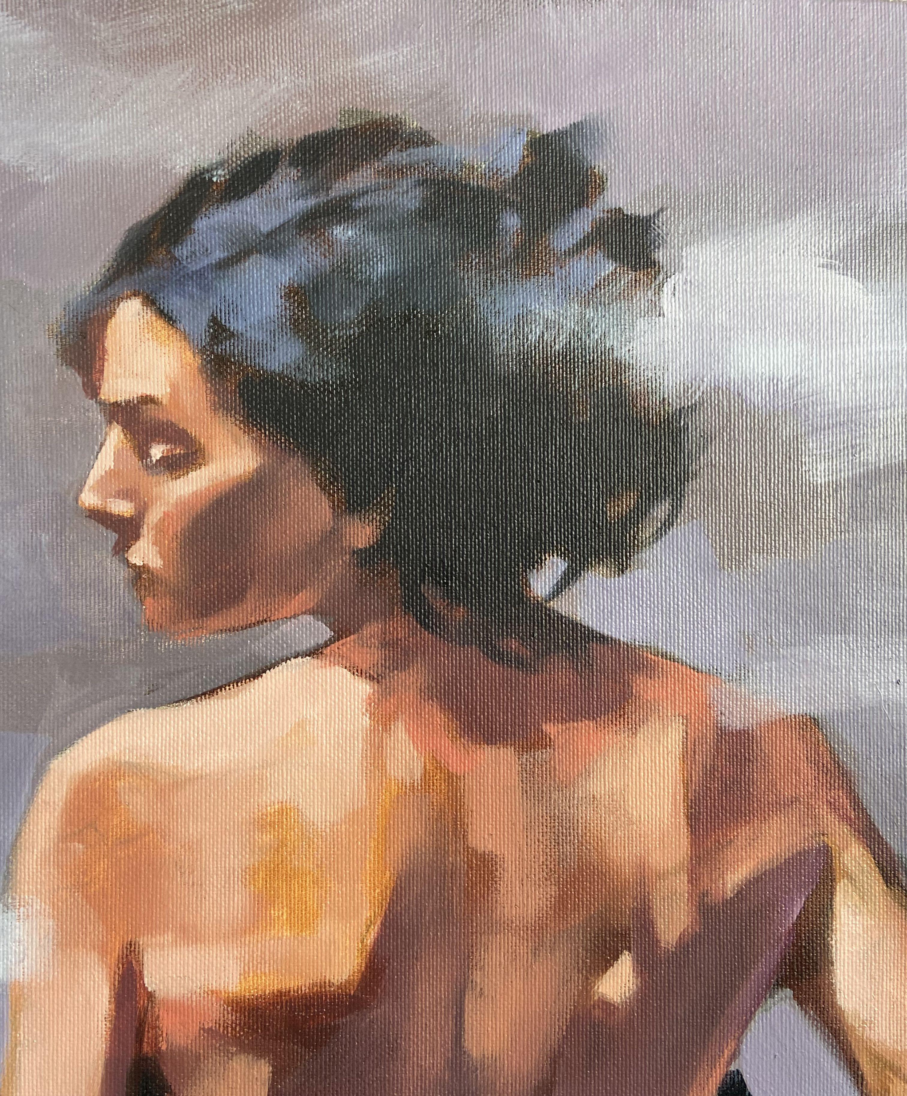 I sogni del voyeur.#6, Pittura, Olio su tela 2