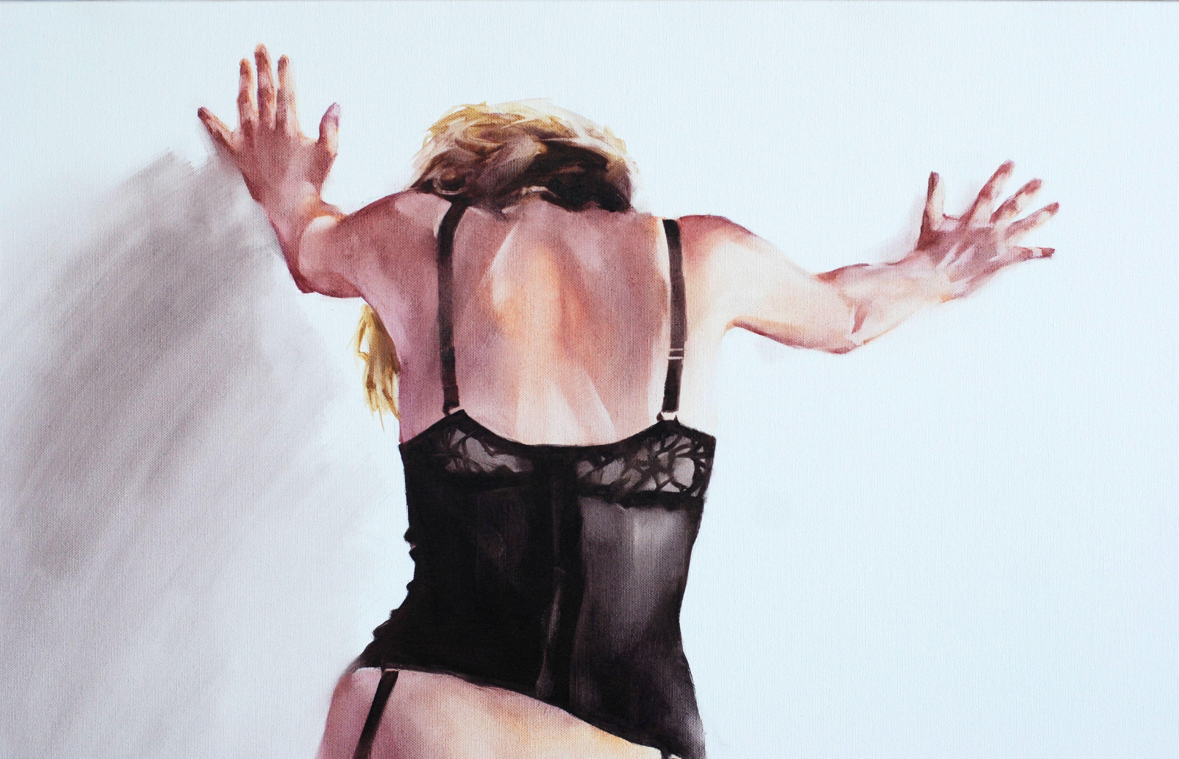 Unexpected developments., Painting, Oil on Canvas For Sale 4