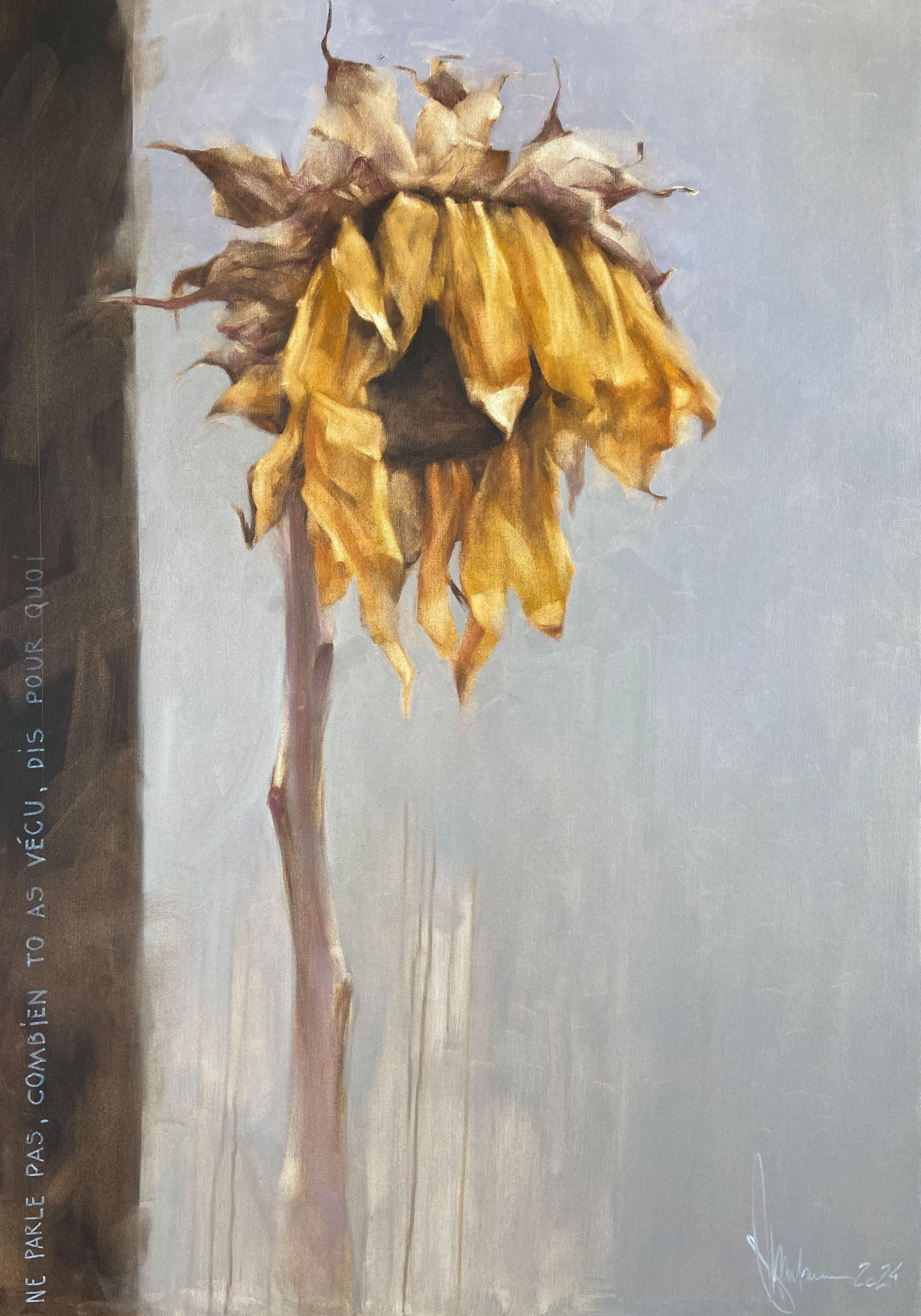 You don't say..., Painting, Oil on Canvas