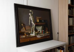 Academy, Oil painting still-life by Igor Sventitski