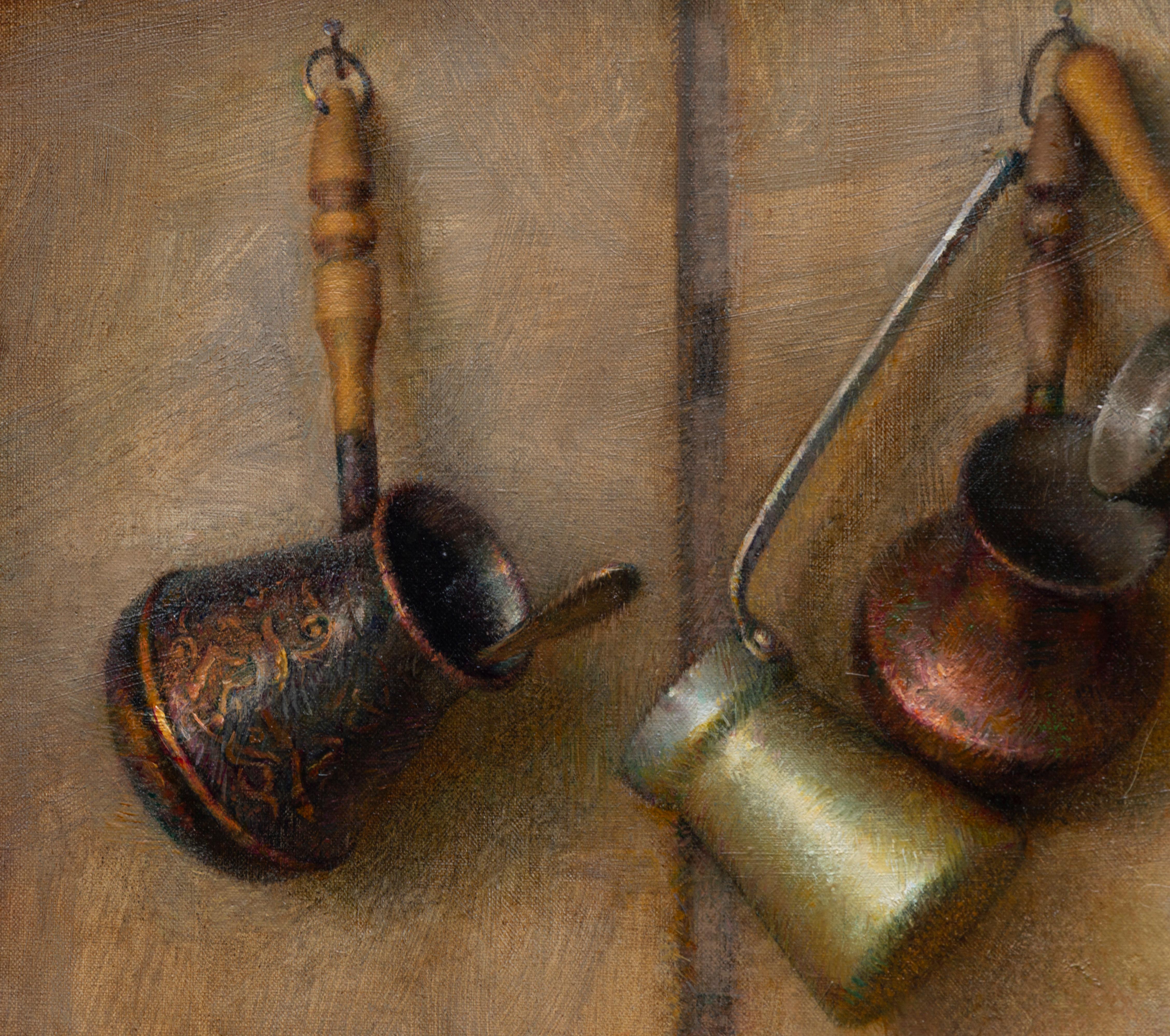 Сoffee Tradition (Realismus), Painting, von Igor Sventitski