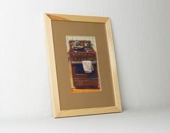 The kitchen stove, Original Still-life Painting by Igor Sventitski