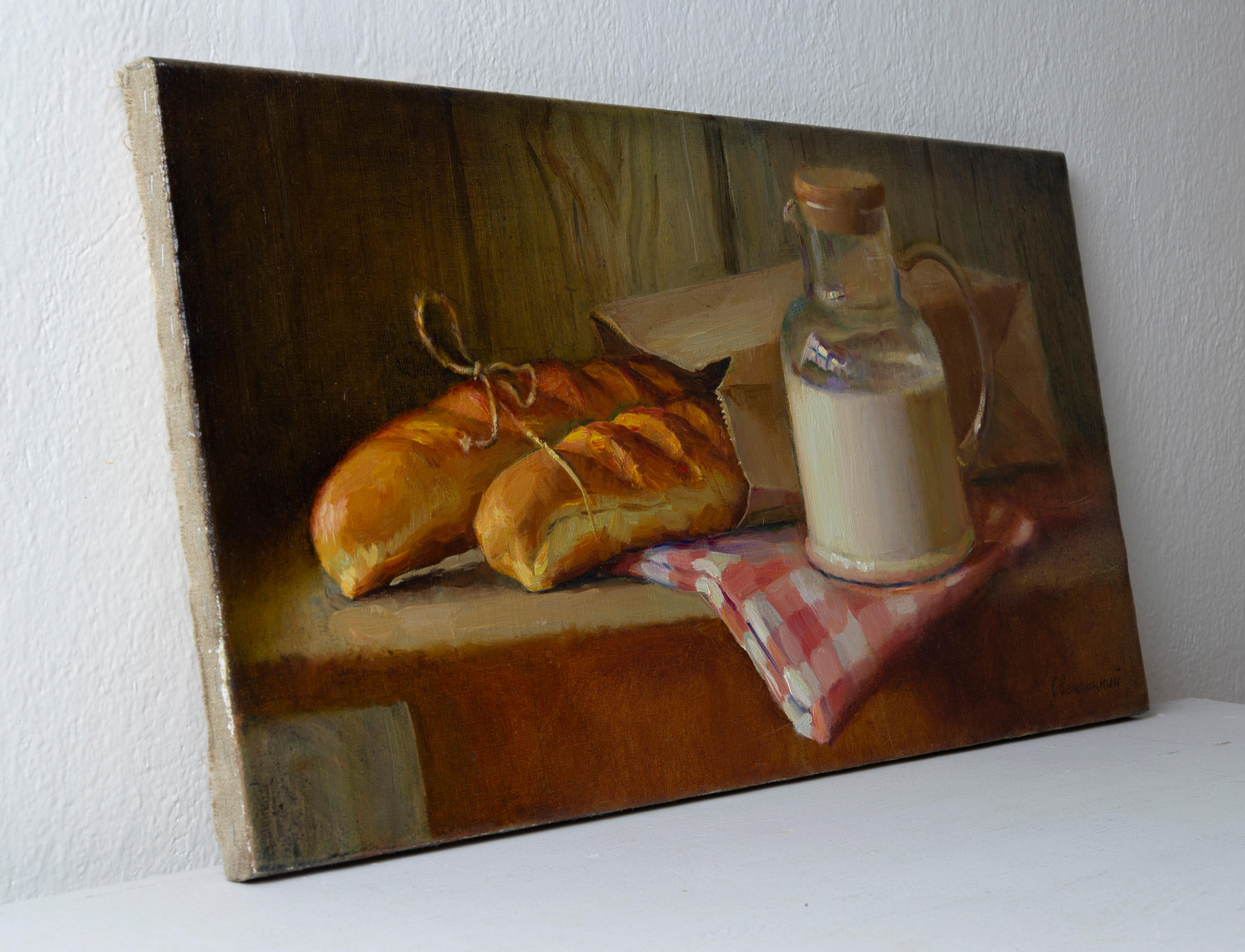 Warm bread - Painting by Igor Sventitski