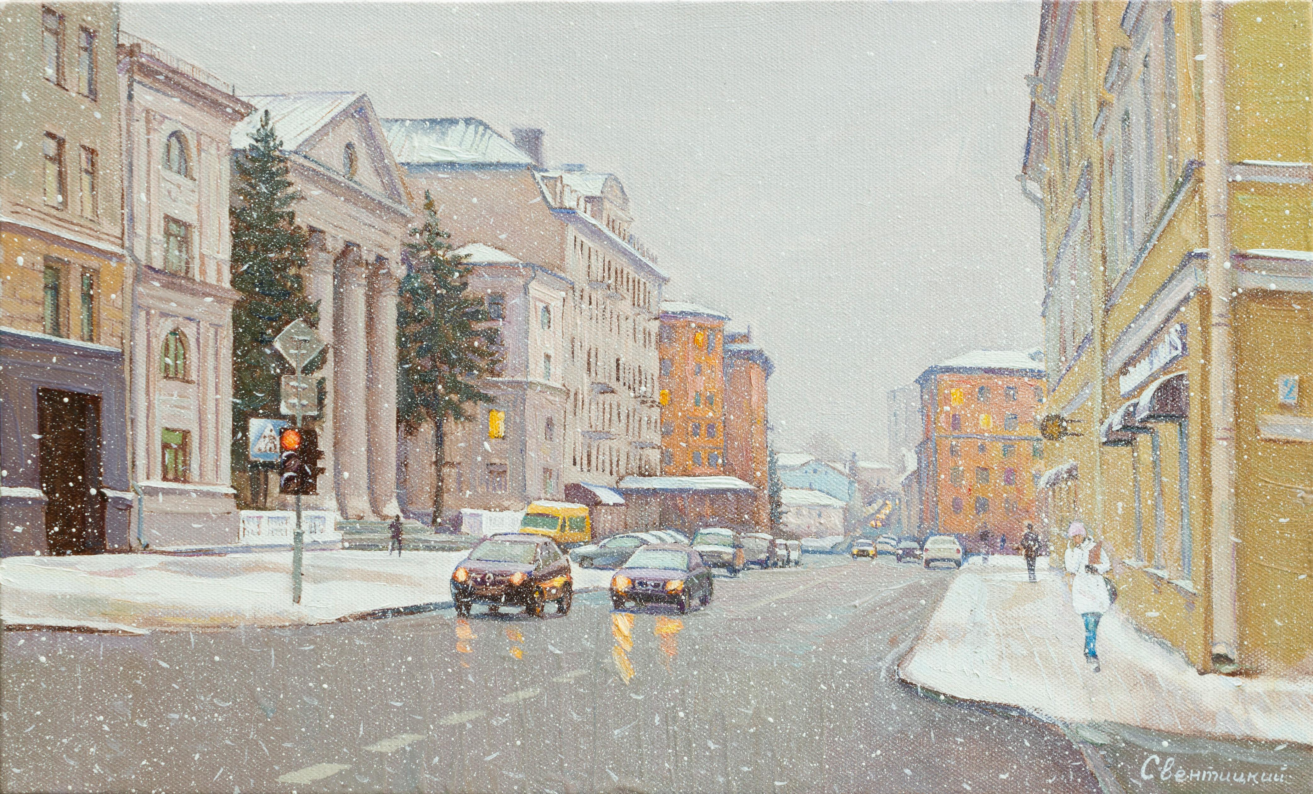 Igor Sventitski Interior Painting - Winter city