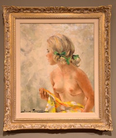 Oil Painting by Igor Talwinski "Ash Blonde Model, Nude Study"