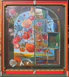 Being Flowers, Surrealist Acrylic Painting by Igor Tulipanov