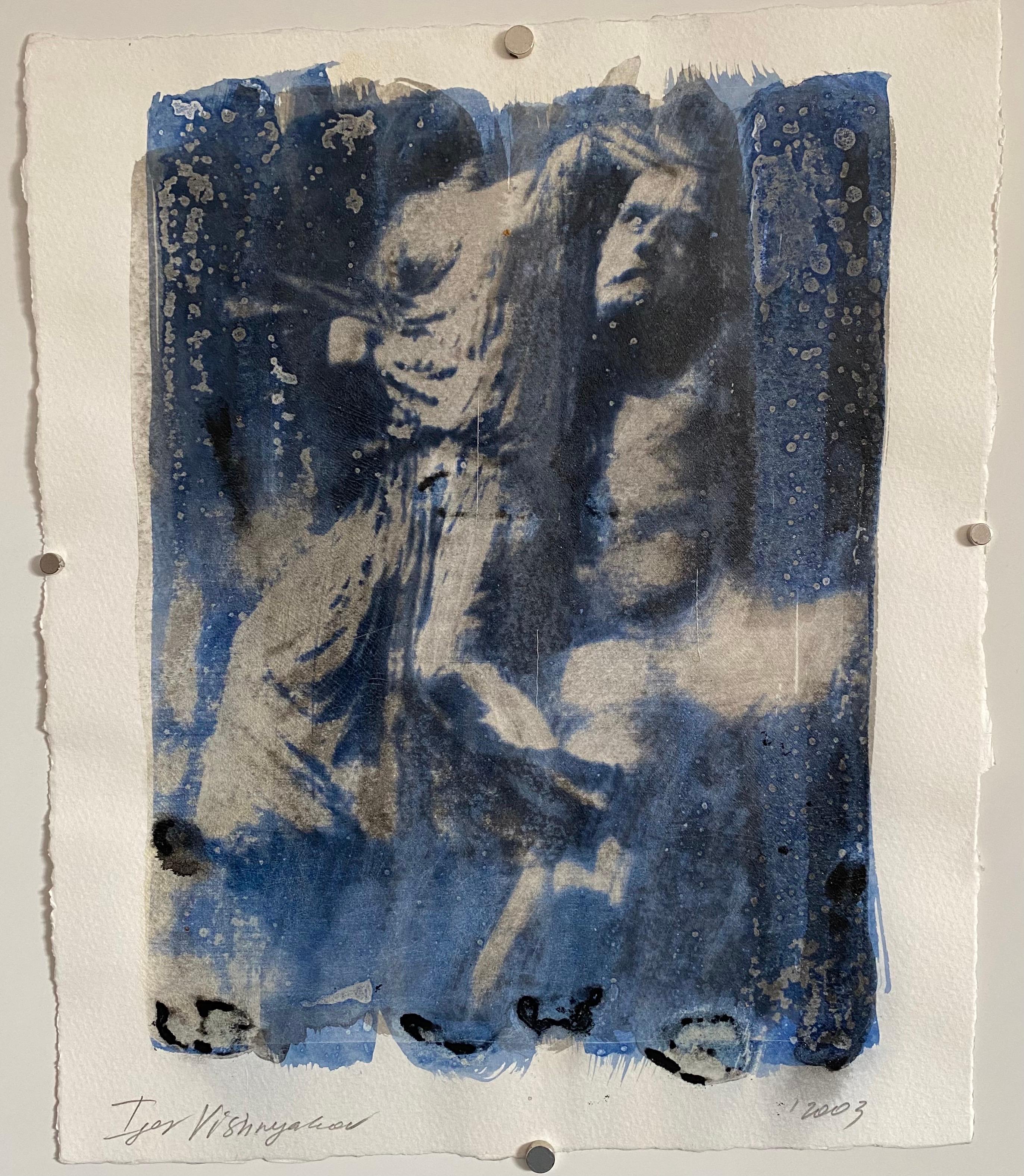 Photographie post-soviétique russe Avant Garde Mixed Media Gum Arabic Photo Painting en vente 2