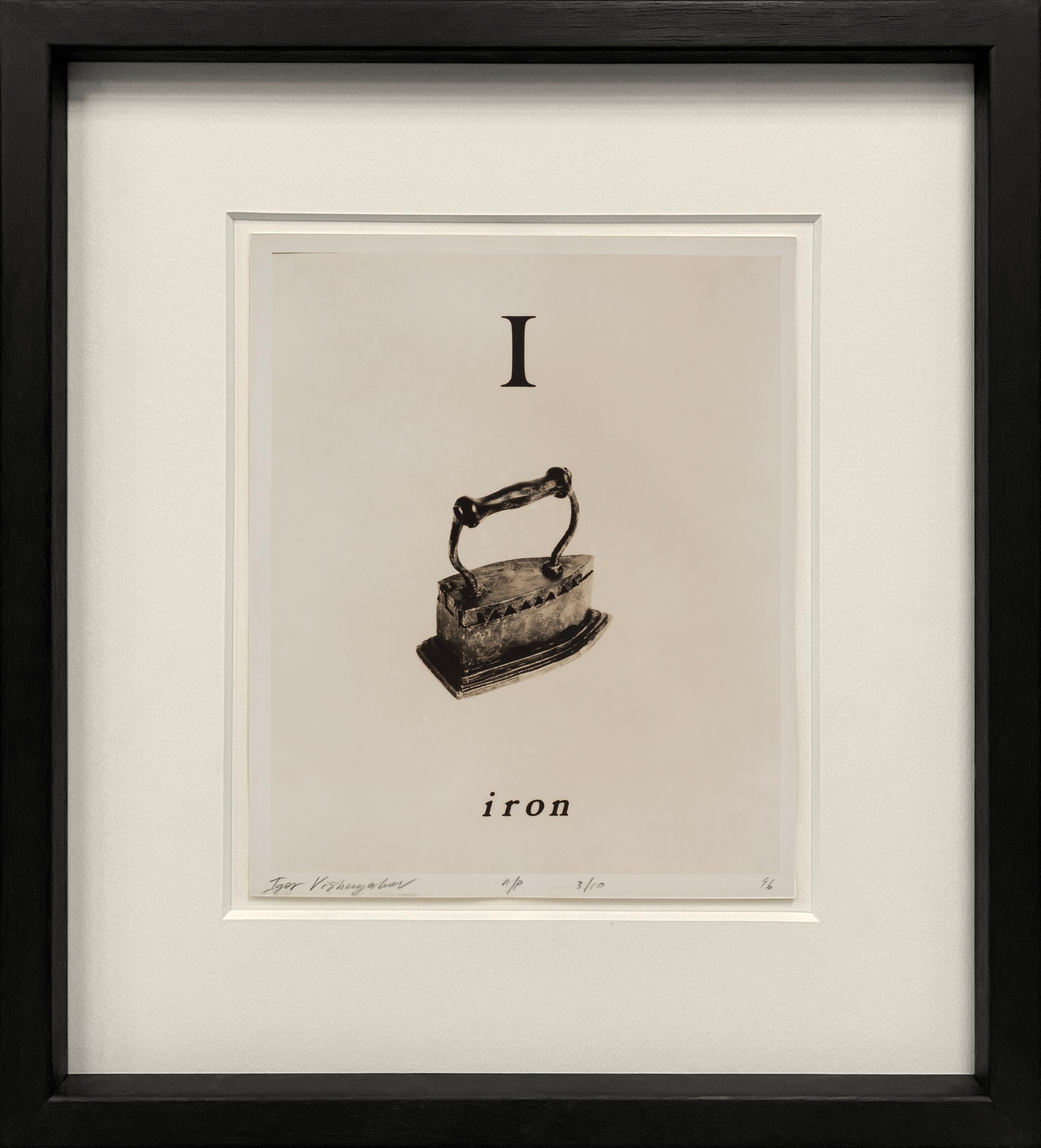 Individually framed Alphabet Suite, Edition 3/10, hand signed and numbered.  For Sale 4