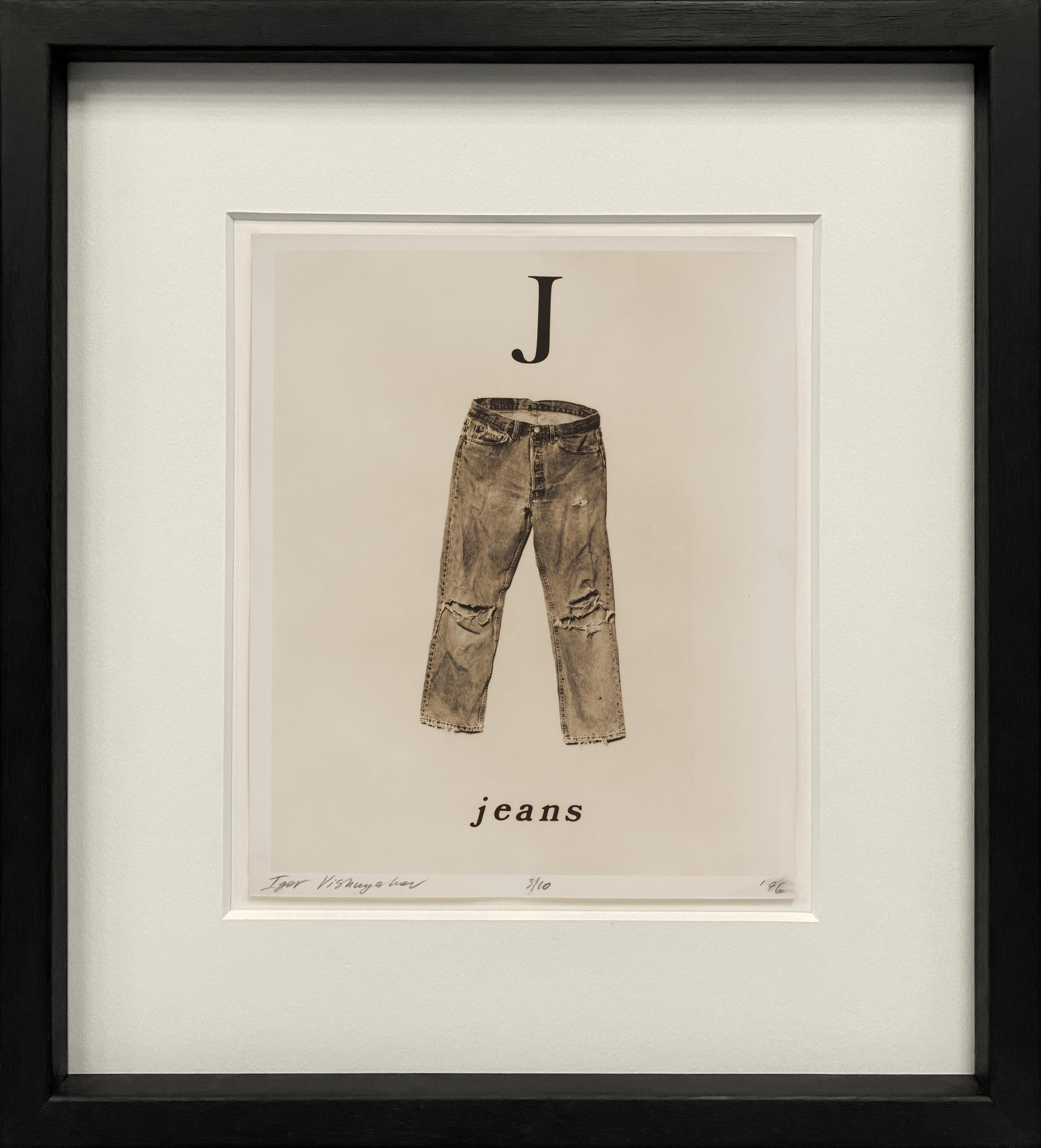 Individually framed Alphabet Suite, Edition 3/10, hand signed and numbered.  For Sale 5