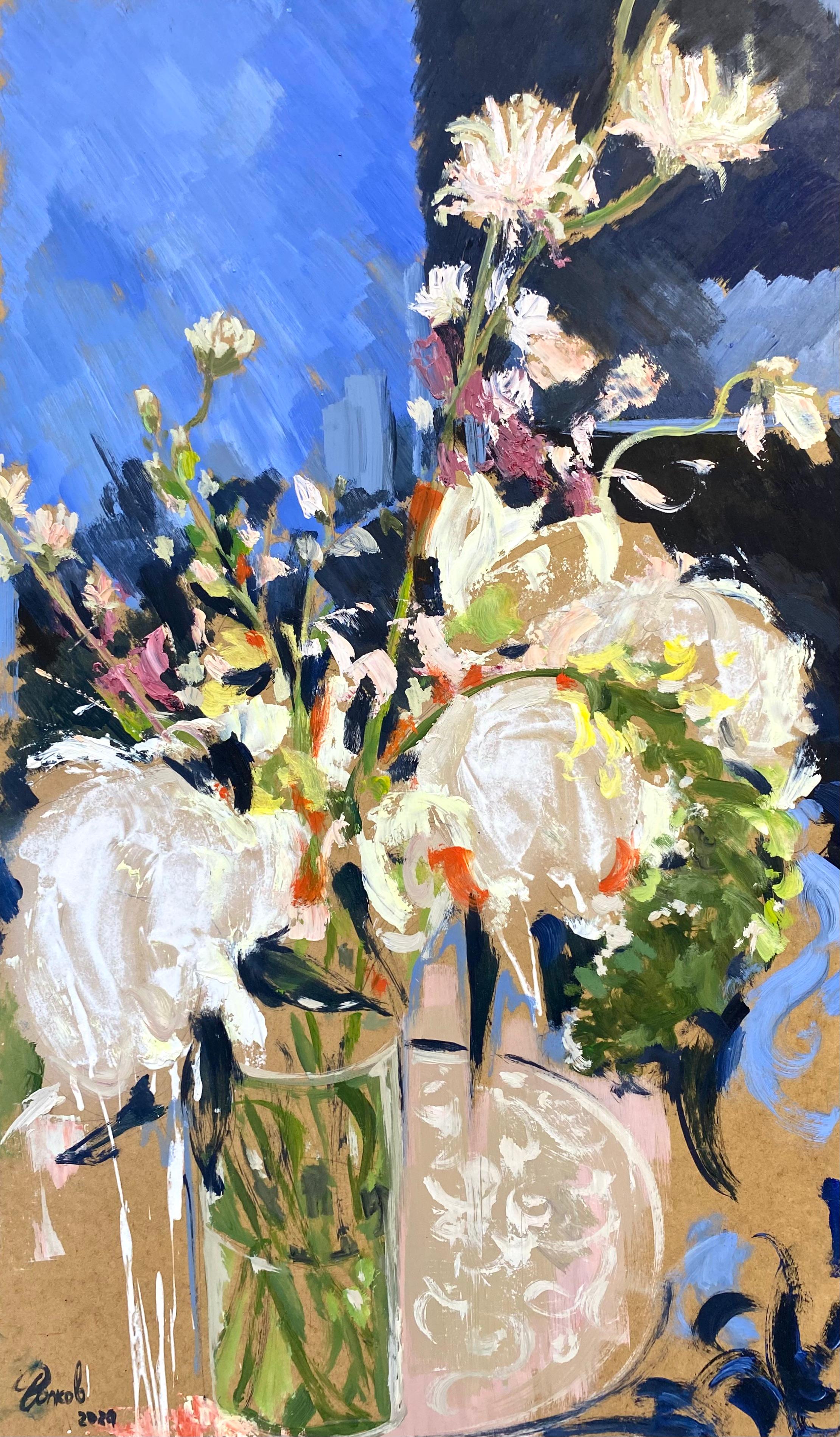 "Flores que gotean"