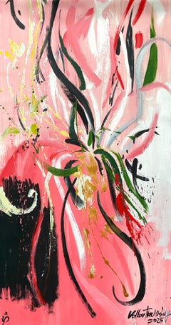 "Flower calligraphy"