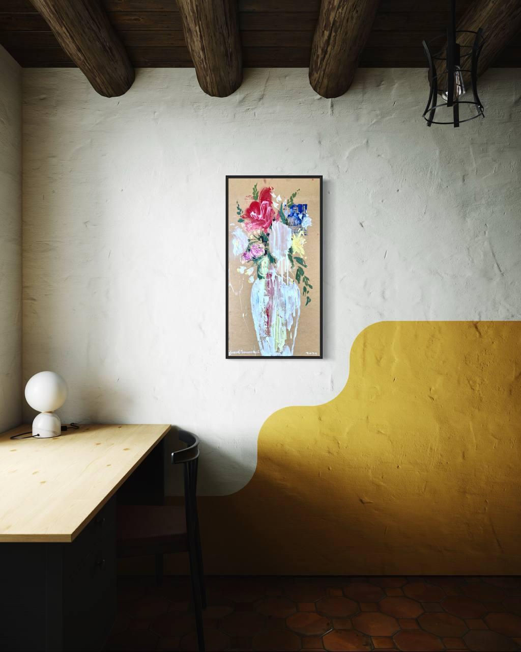 Blumen in der weißen Vase 2