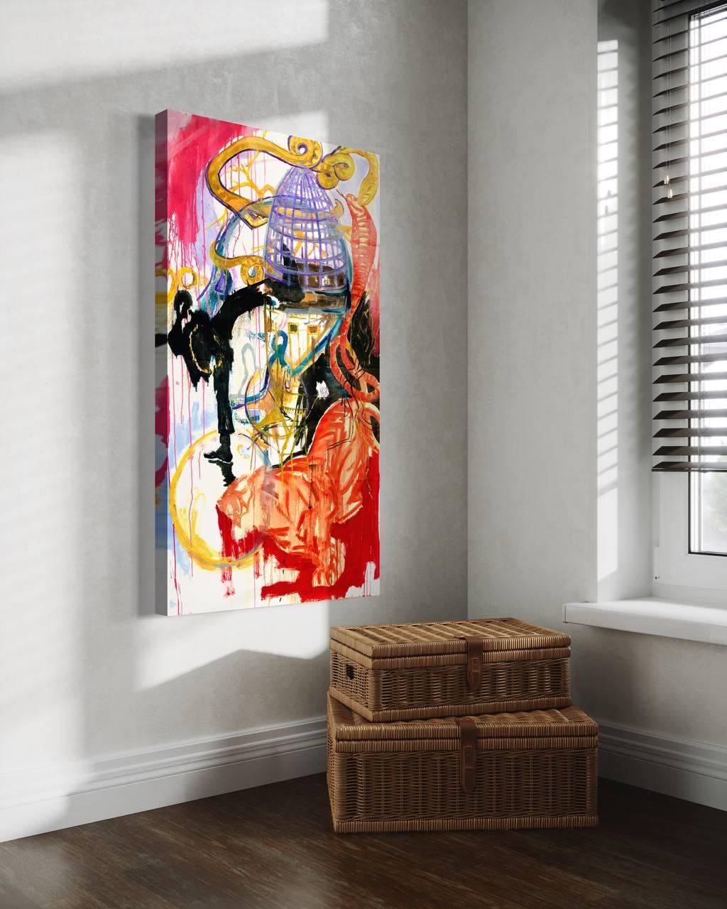 Denkspiele (Abstrakt), Painting, von Igor Volkov-Tkachinskiy