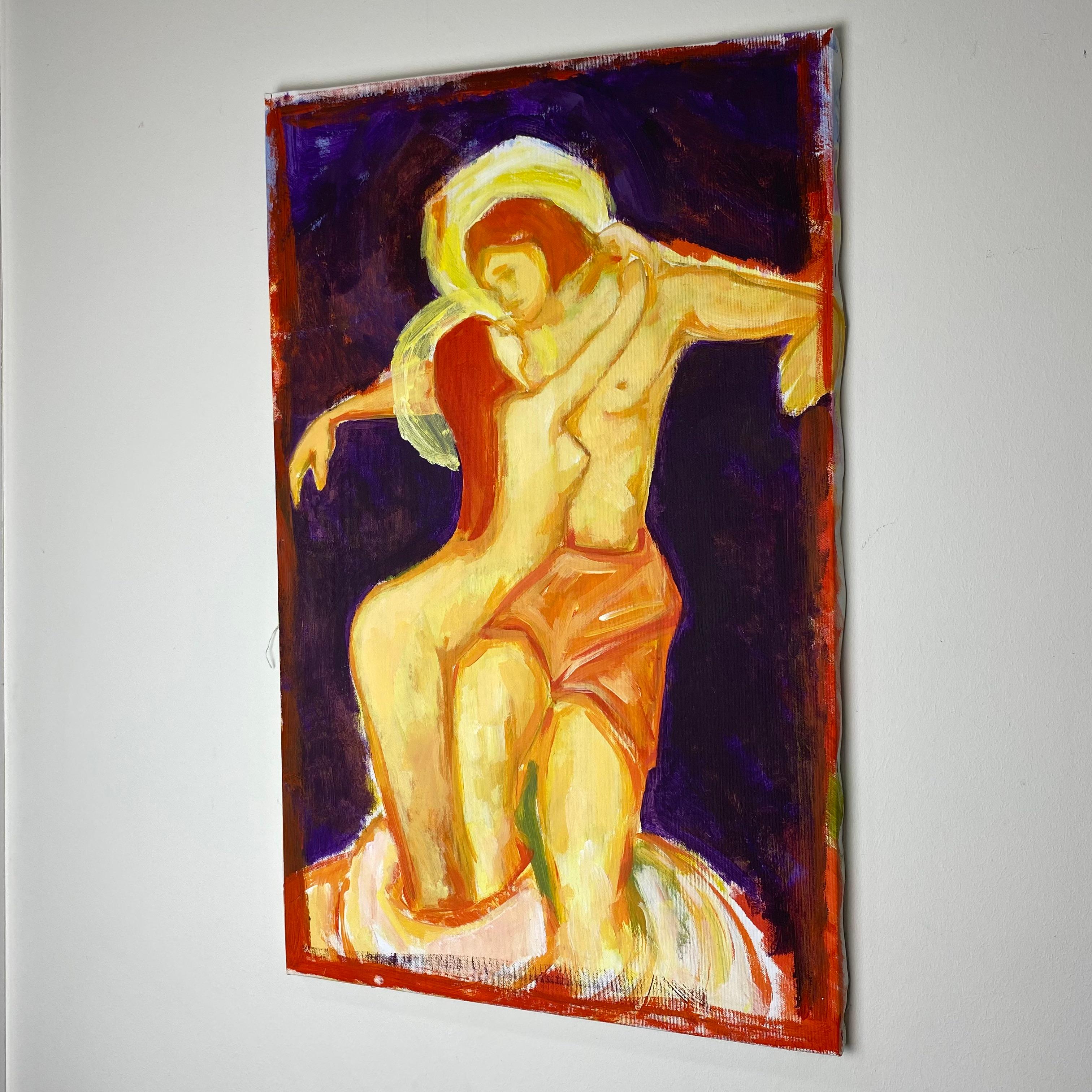 Igor Volkov-Tkachinskiy Figurative Painting – Mythos