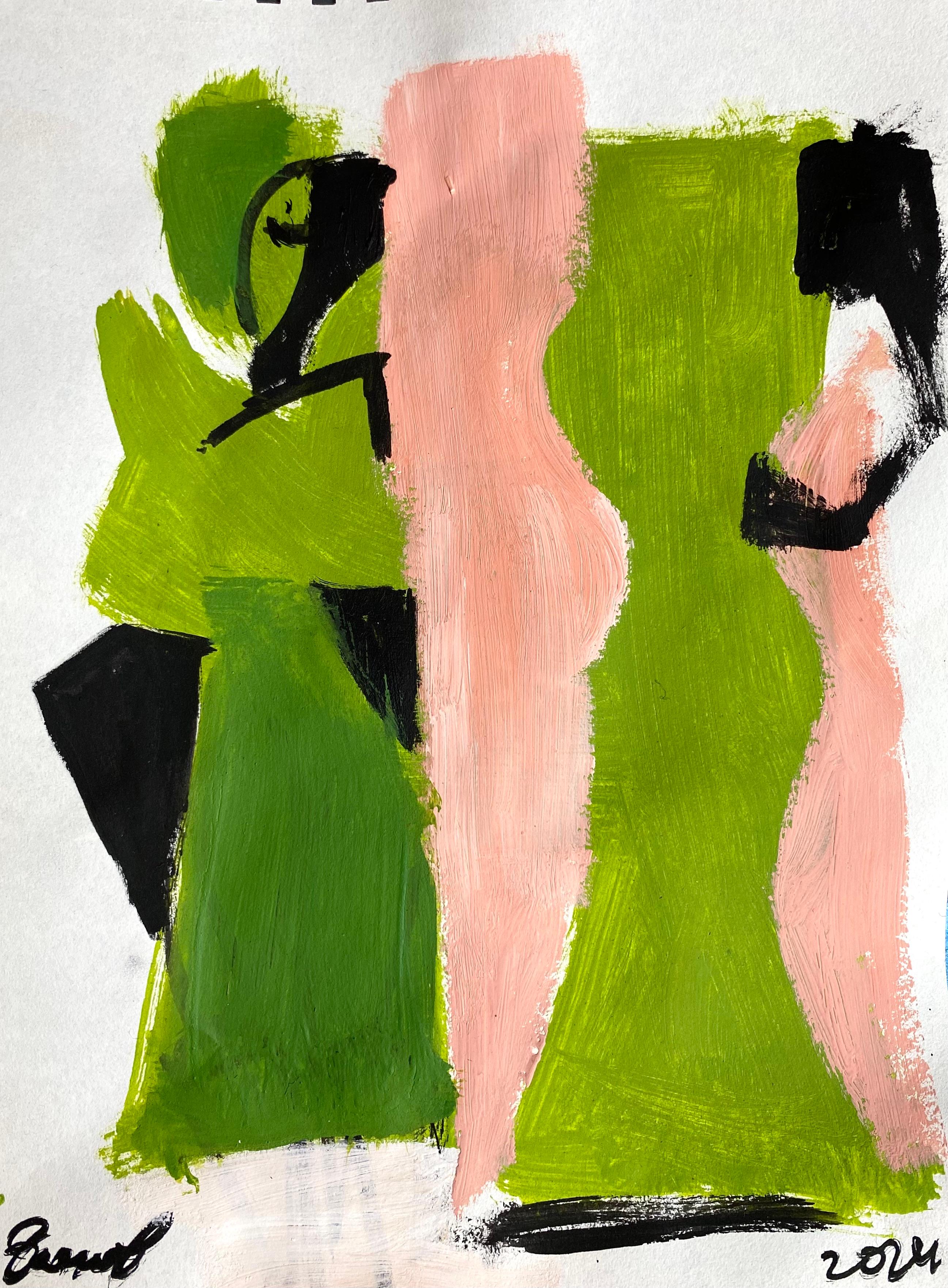 Abstract Painting di Igor Volkov-Tkachinskiy - "Relazioni"