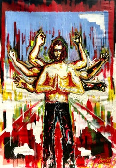 "Autoritratto ispirato a Shiva"