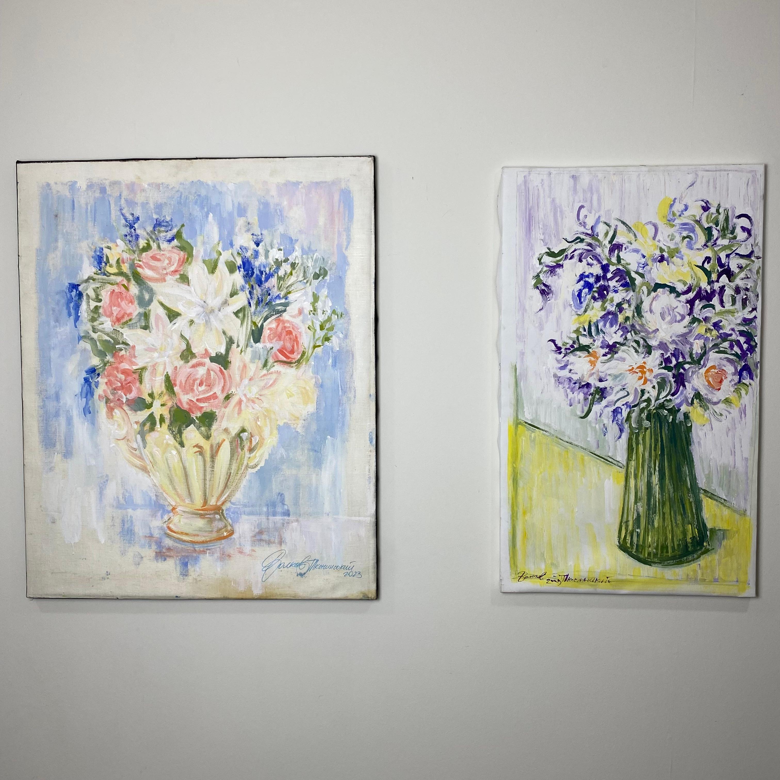 Still live with a white vase For Sale 2