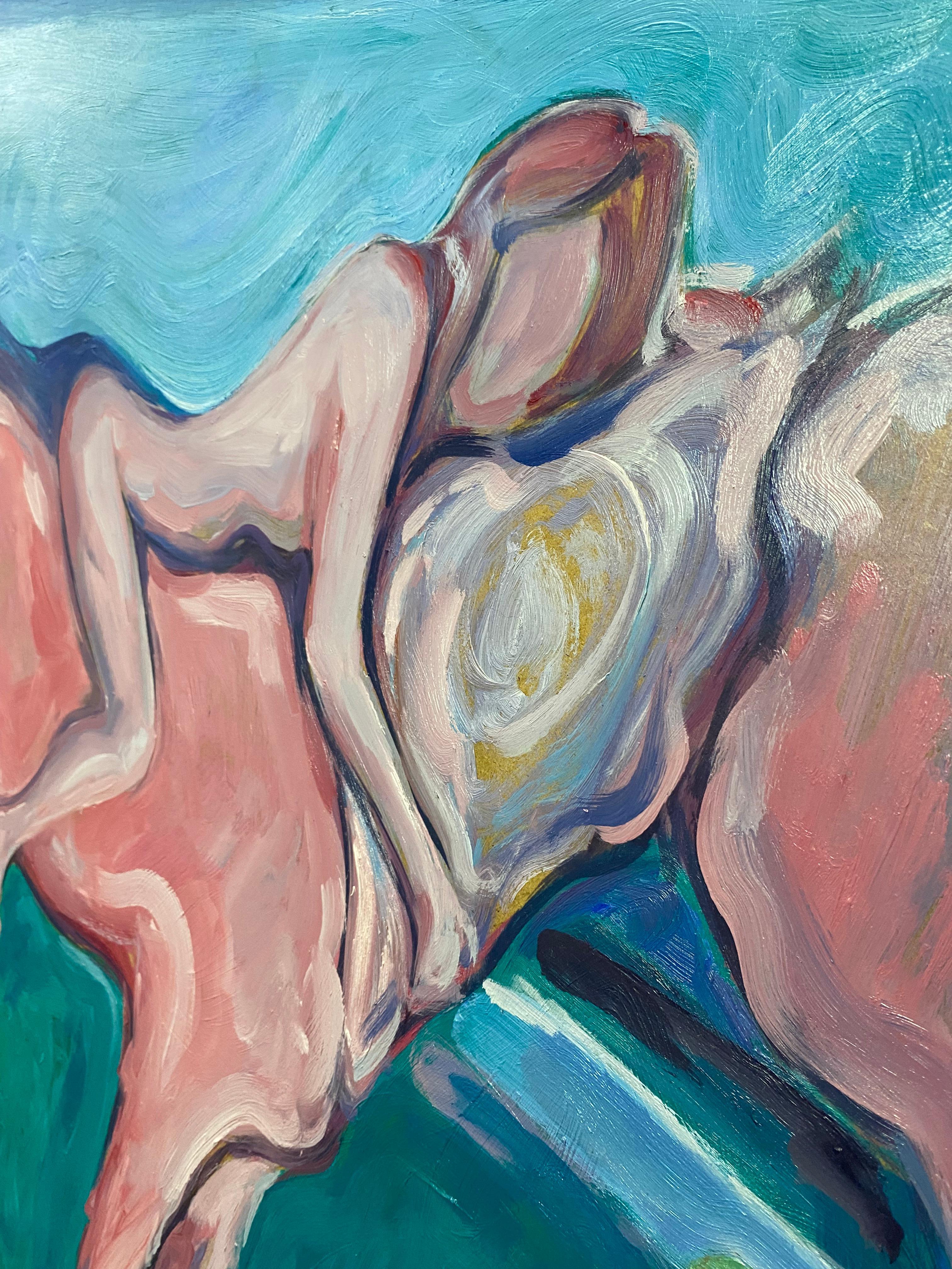 The moon drinks the sky, Silence melts the body’s form, Worlds embrace and fade For Sale 1