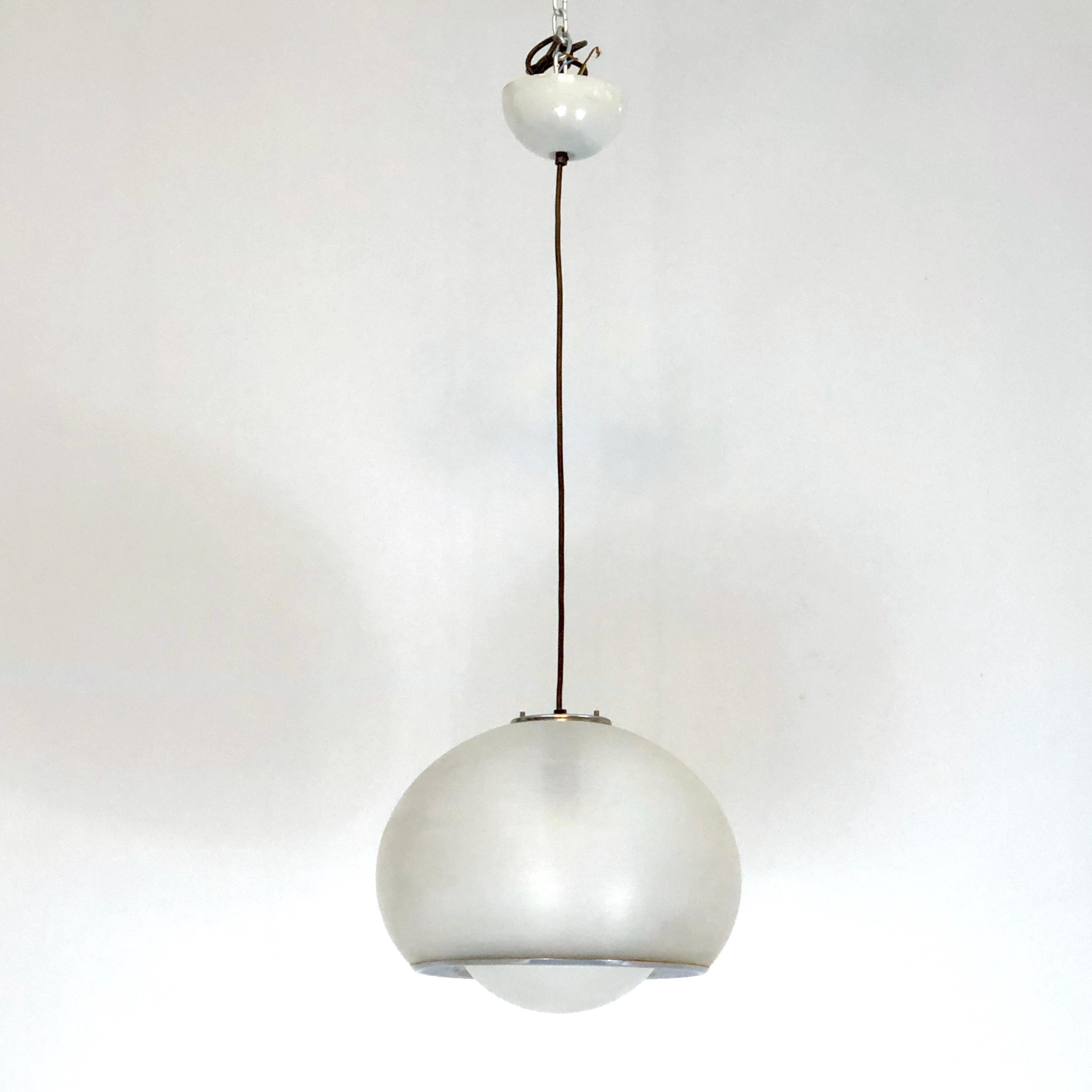 Iguzzini, Mid-Century Pendant Lamp from 70s For Sale 4